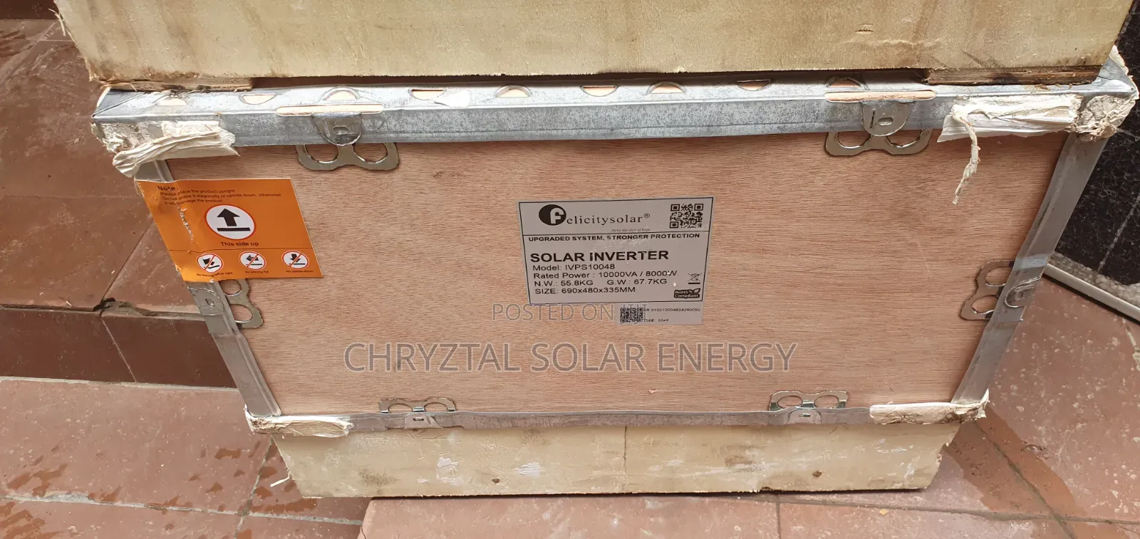 10kva Felicity Hybrid Inverter With Inbuilt MPPT Charge Controllers