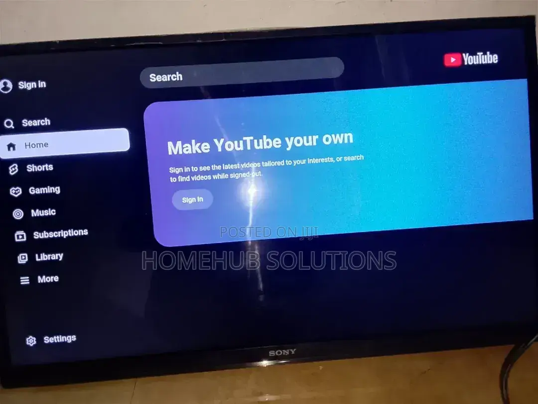 32 Inches Sony Smart Tv