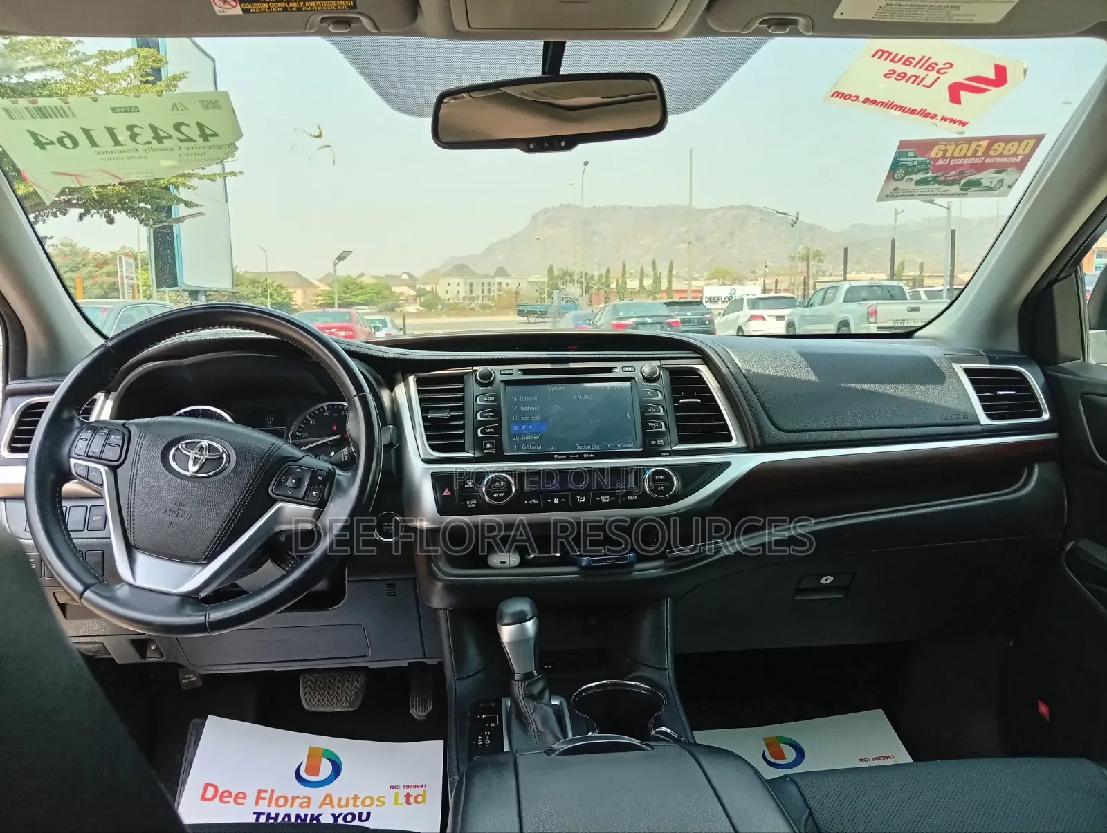 Toyota Highlander Limited V6 4x4 (3.5L 6cyl 6A) 2016 Gray