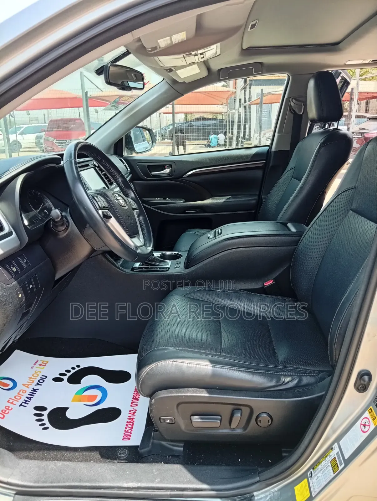 Toyota Highlander Limited V6 4x4 (3.5L 6cyl 6A) 2016 Gray