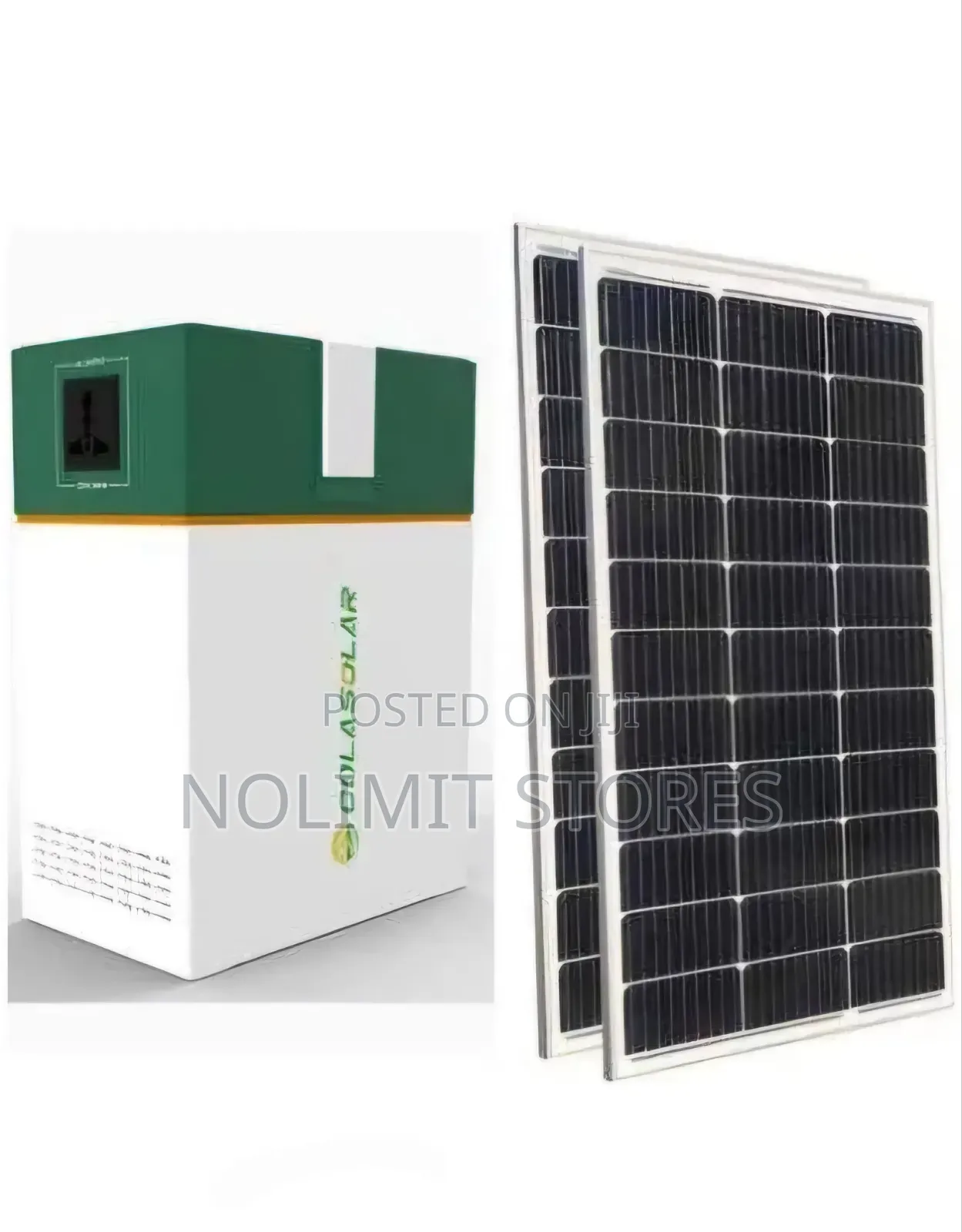 Cola 1000 Solar Generator + 300 Watts Solar Panel