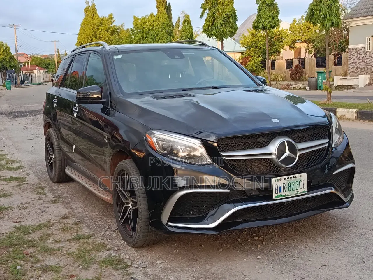 Mercedes-Benz GLE-Class 2015 Black