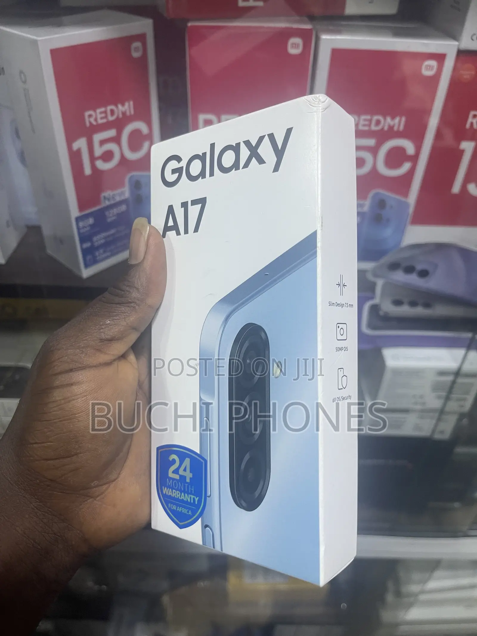 New Samsung Galaxy A17 128 GB Blue