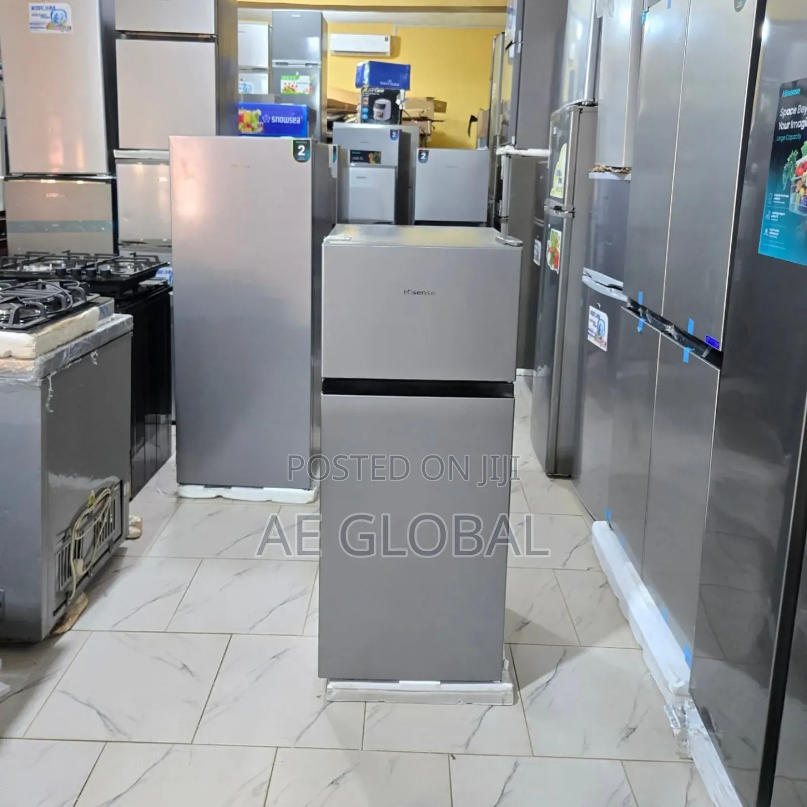 Hisense Double Door Refrigerator Model: Ref172dr Gross Volume: 124l