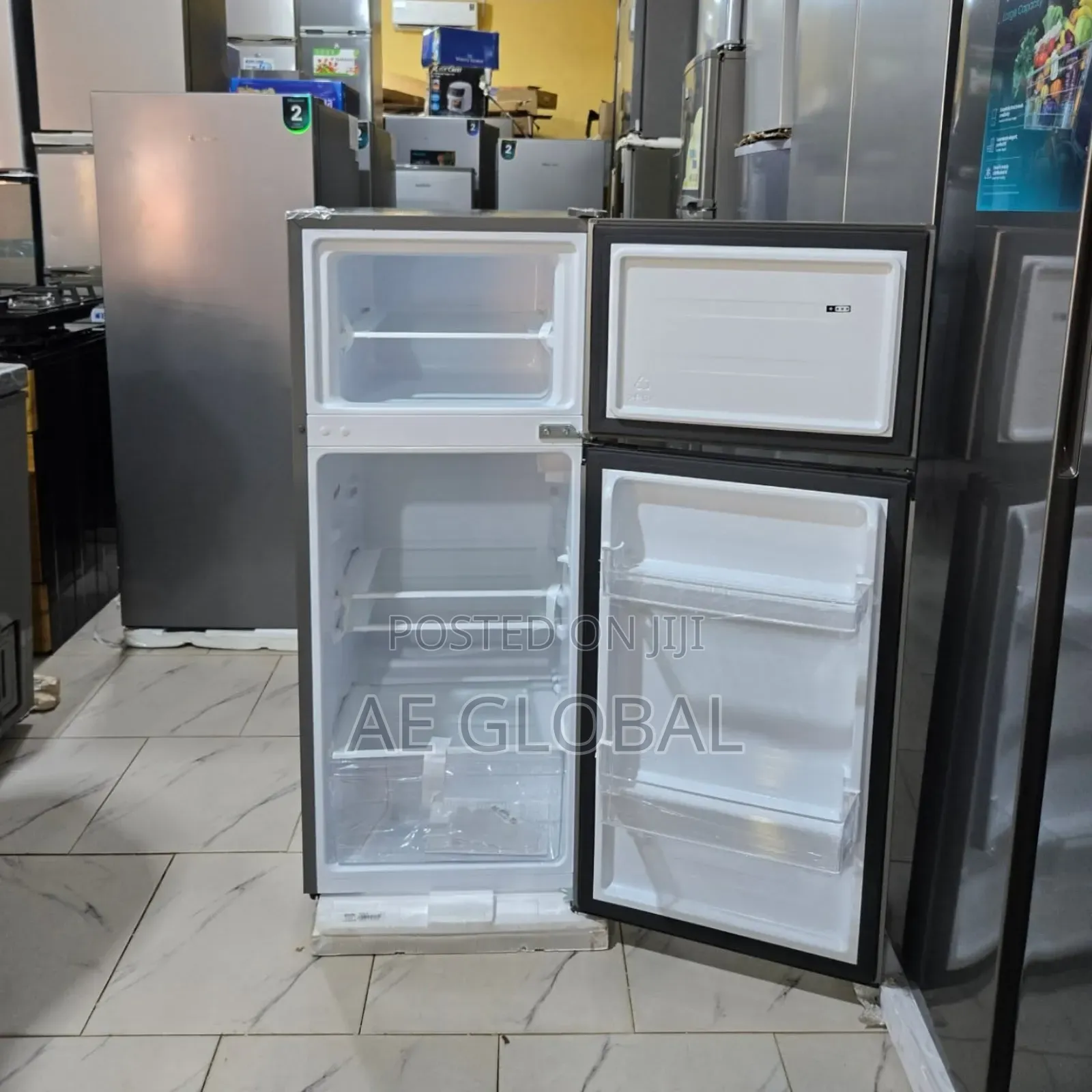 Hisense Double Door Refrigerator Model: Ref172dr Gross Volume: 124l