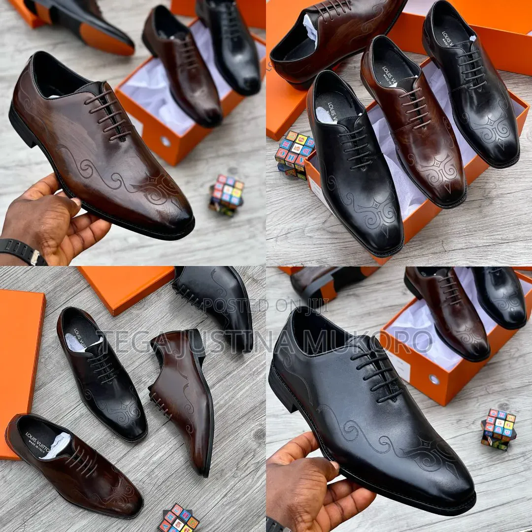 Luxury Louis Vuitton Men's Flat Shoes