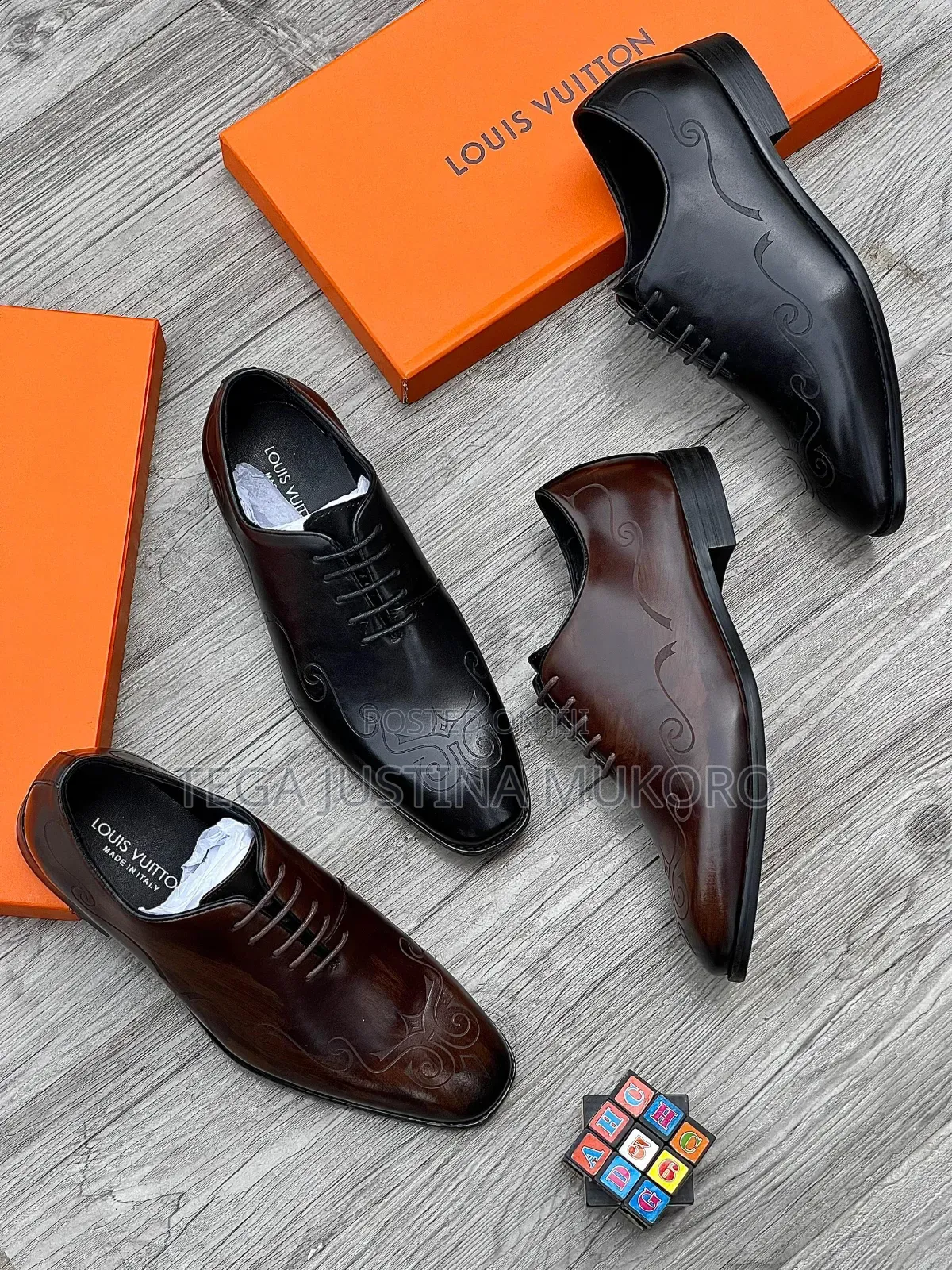 Luxury Louis Vuitton Men's Flat Shoes