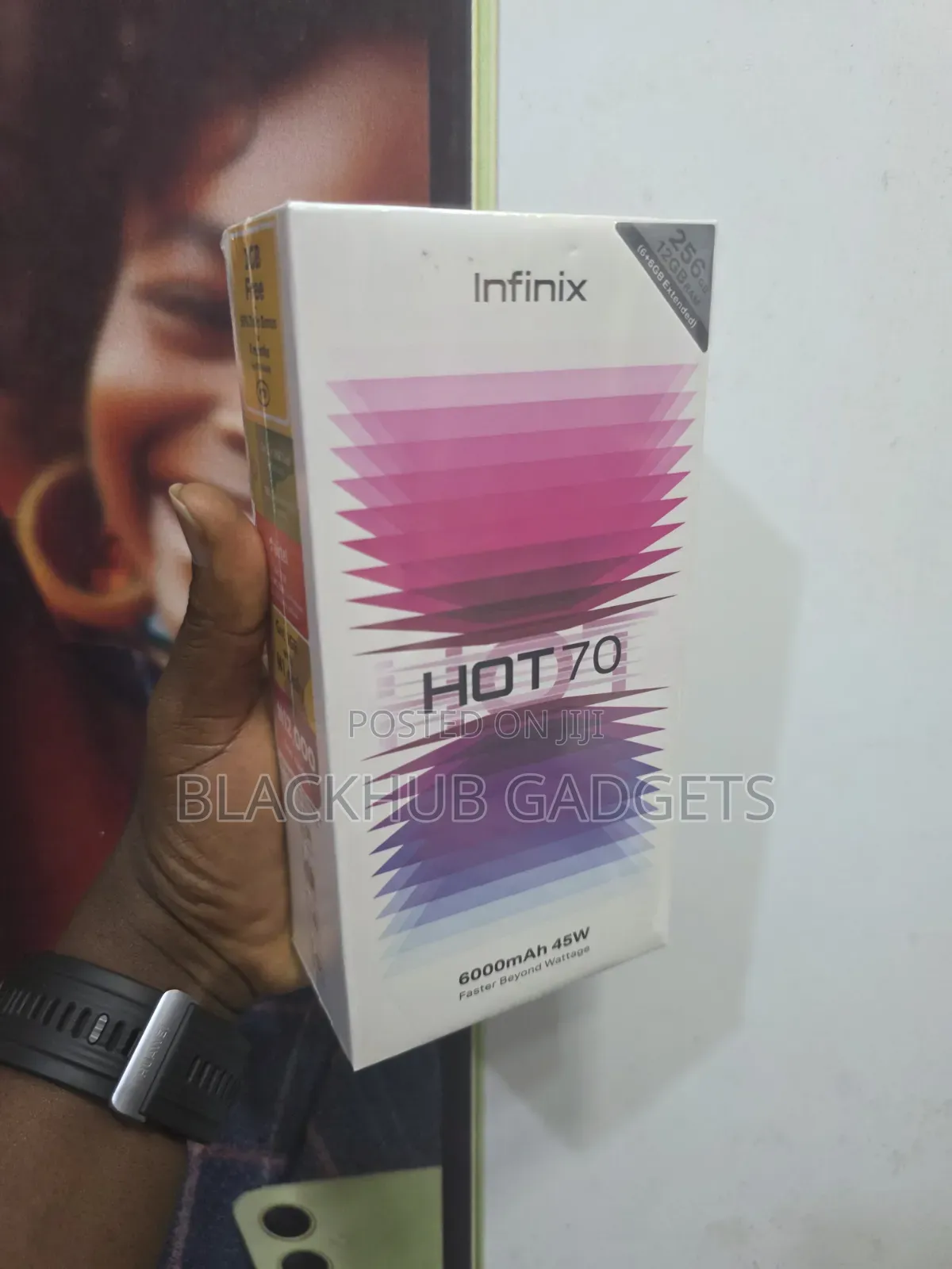 New Infinix Hot 70 256 GB