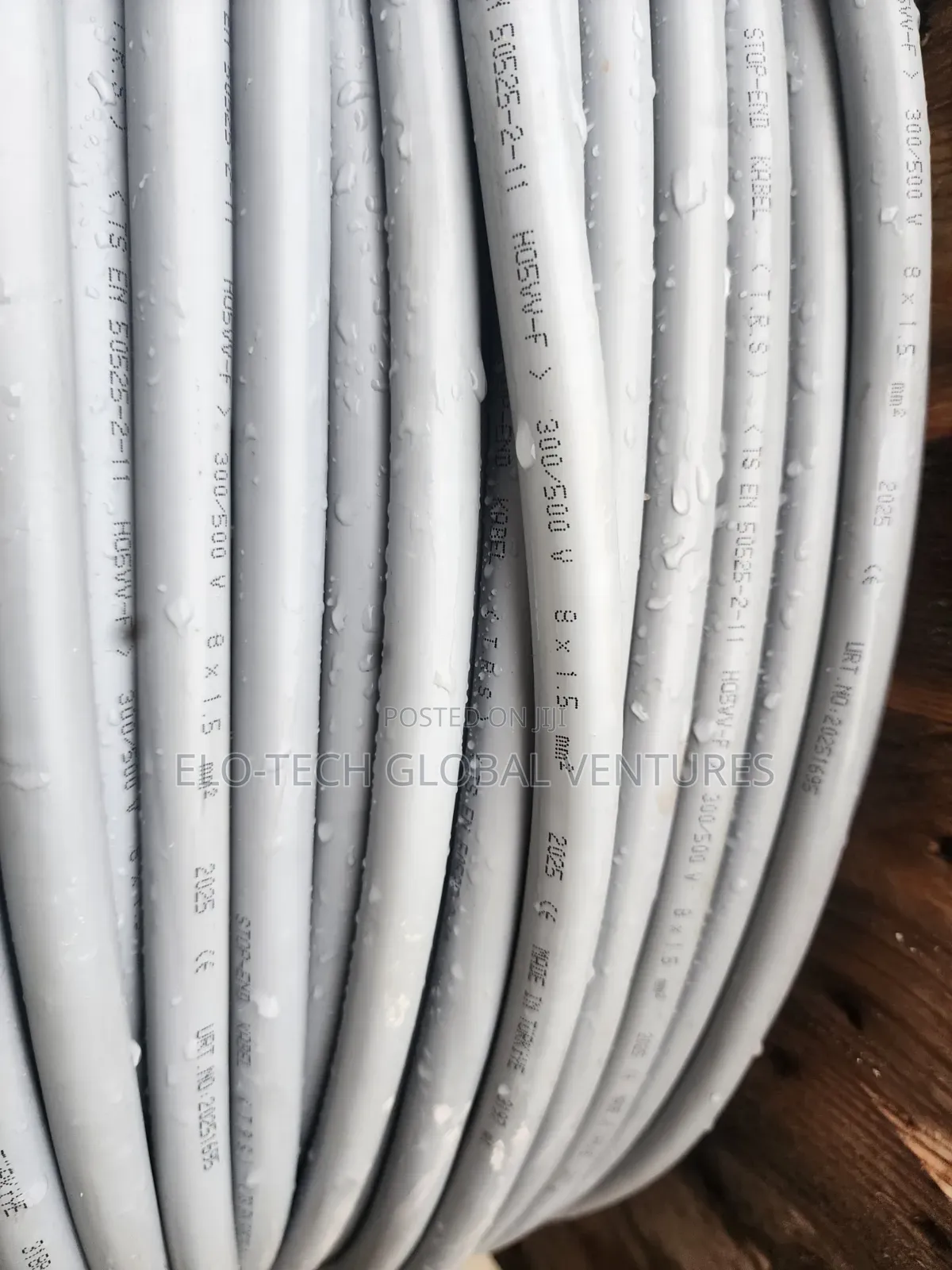 1.5mm2 8core Flexible Cable Full Gauge
