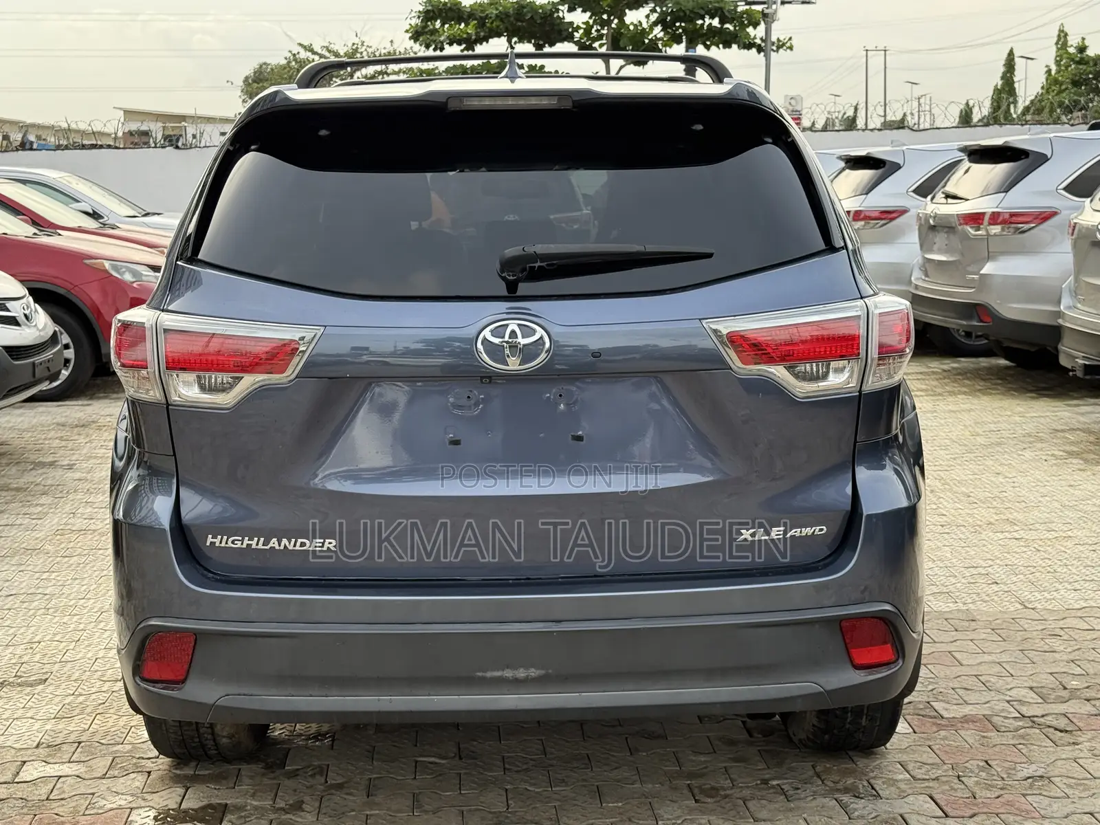 Toyota Highlander XLE 4dr SUV (3.5L 6cyl 6A) 2015 Blue