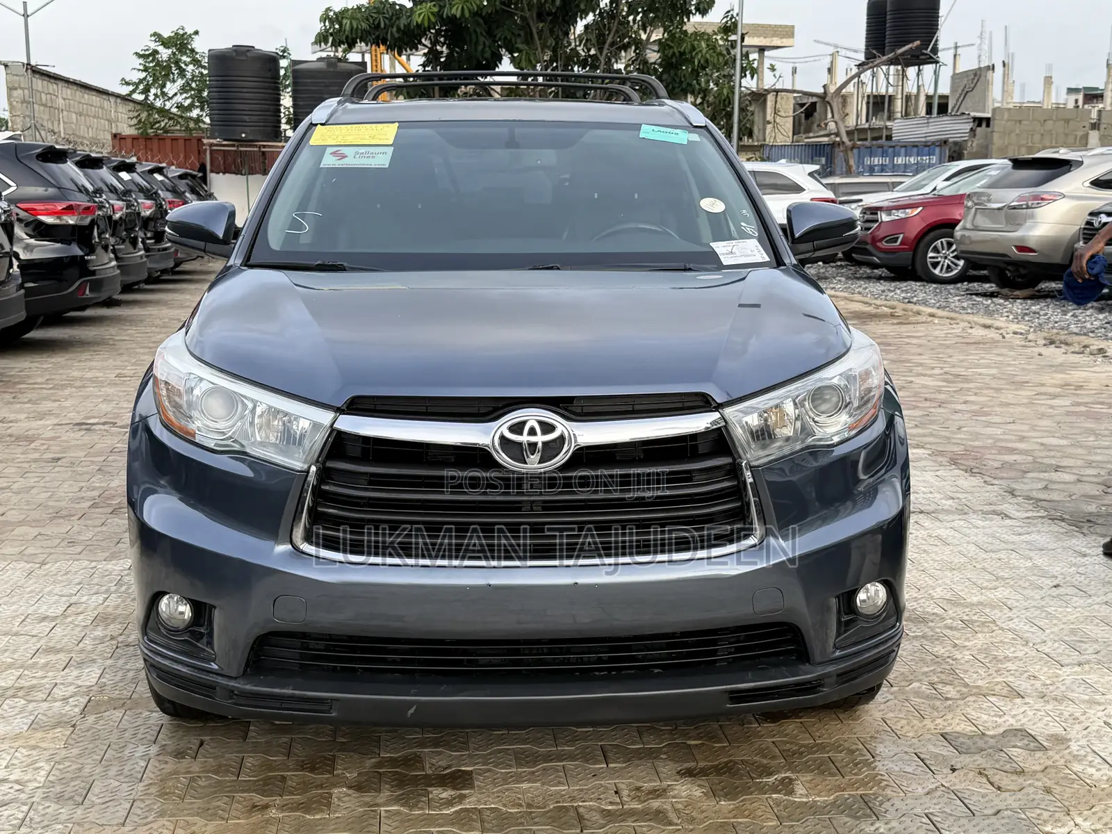 Toyota Highlander XLE 4dr SUV (3.5L 6cyl 6A) 2015 Blue