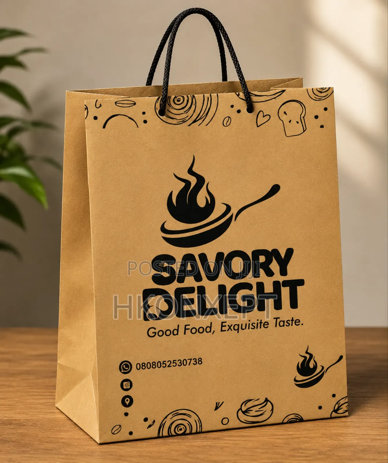Custom Kraft Paper Bag