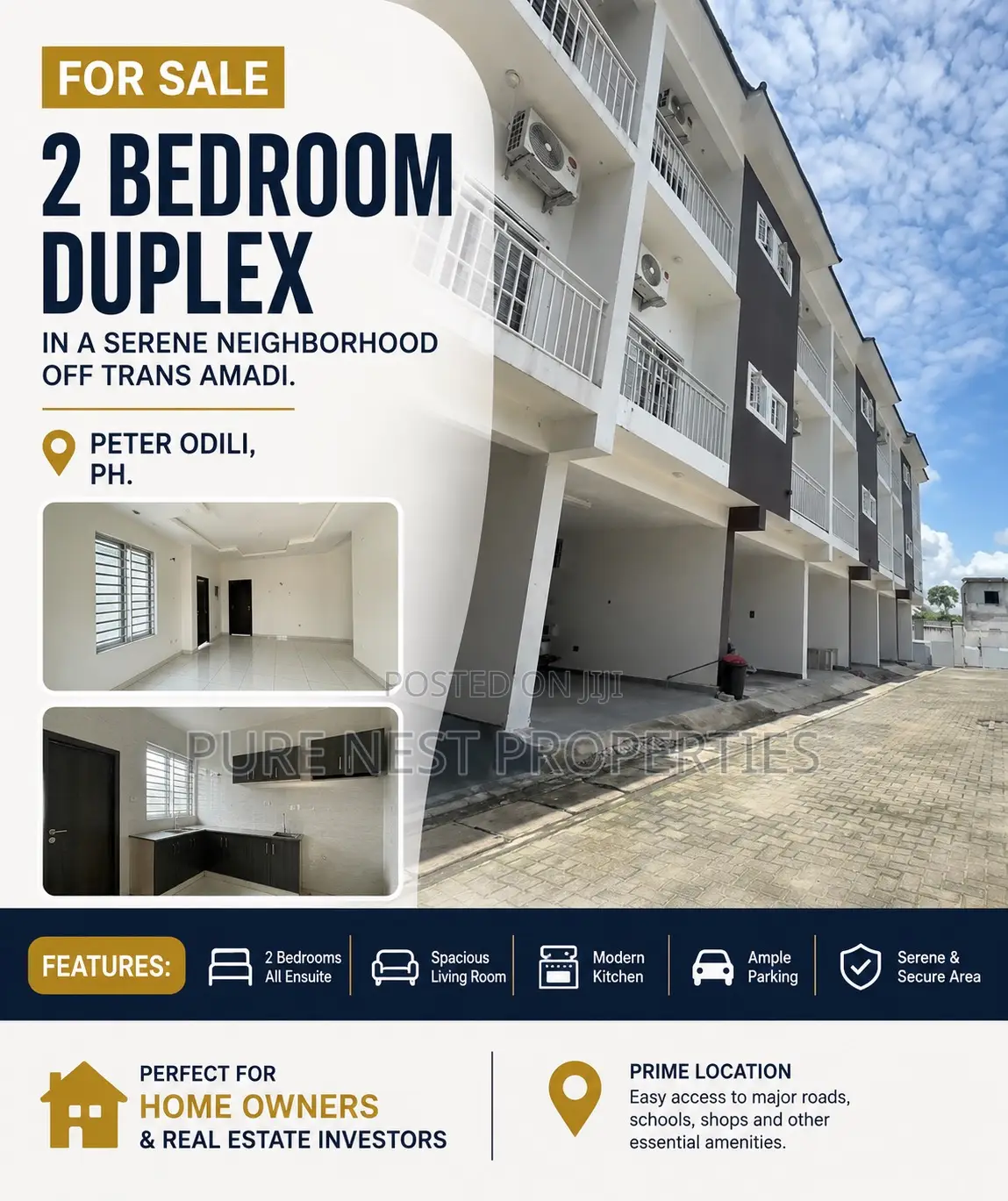 2bdrm Duplex in Trans Amadi for sale