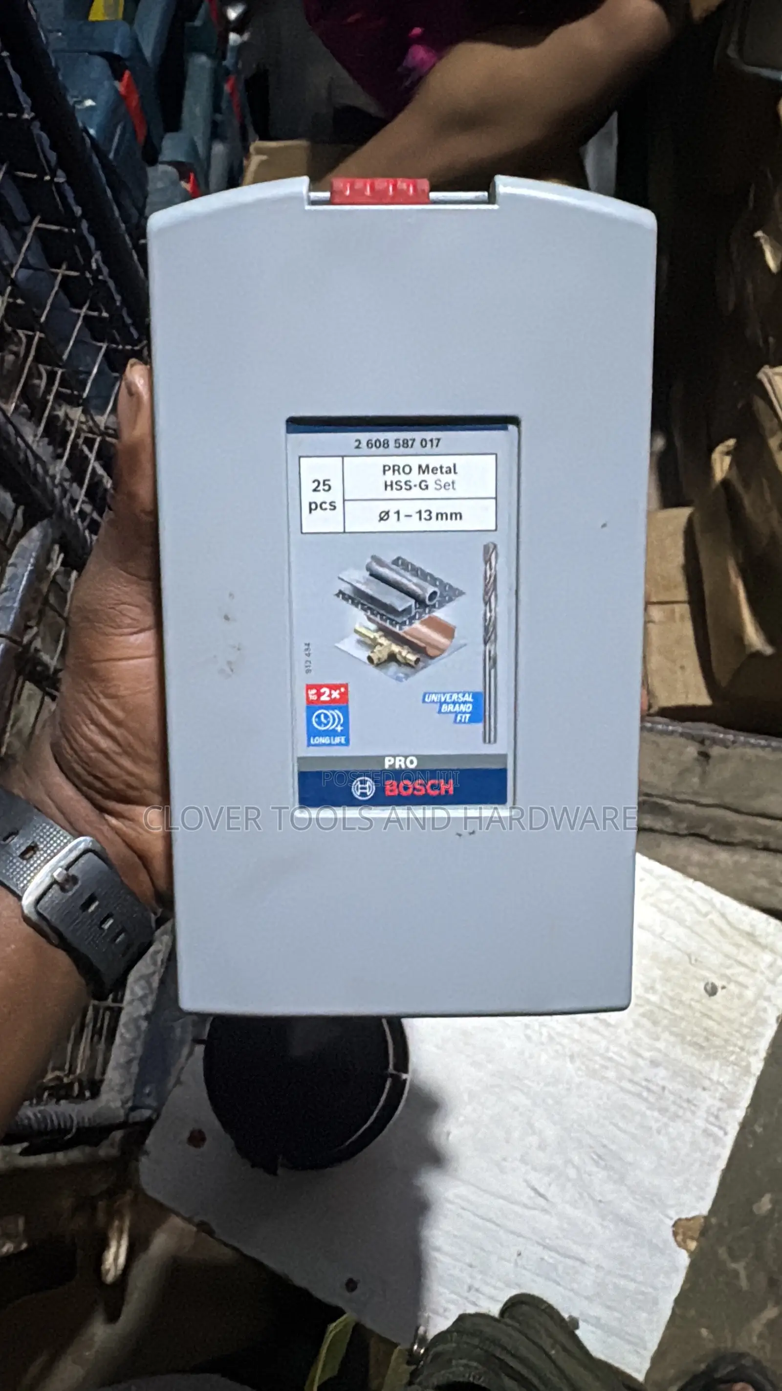 Bosch Pro HSS-G Metal Drill Bit Set