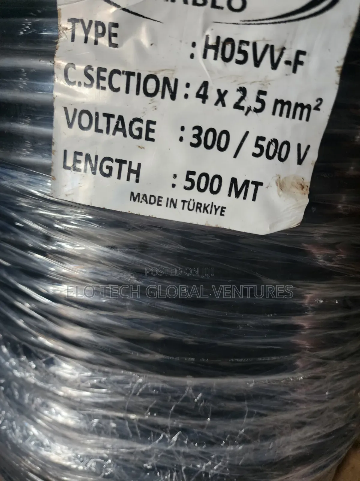 4core 2.5mm2 Flexible Cable Full Gauge