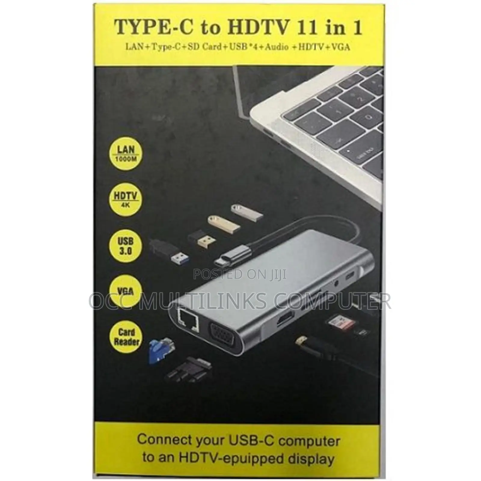 Type C to HDTV 11 in 1