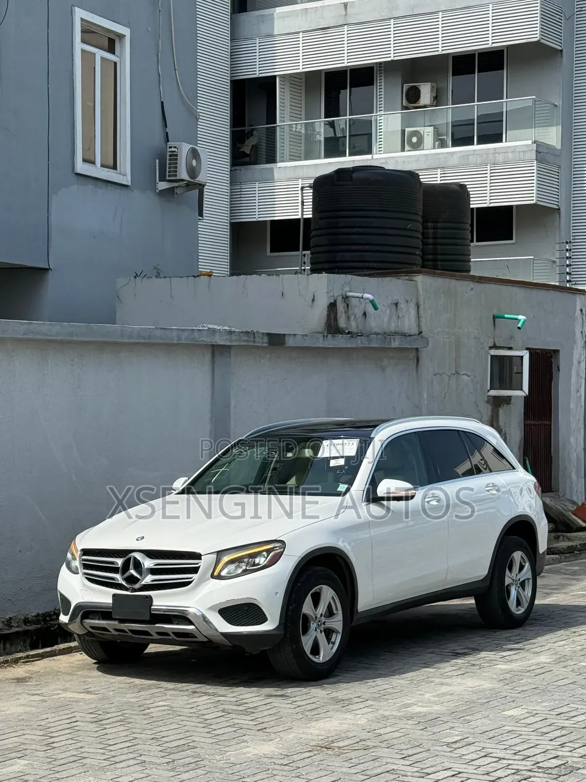 Mercedes-Benz GLC-Class 2018 White