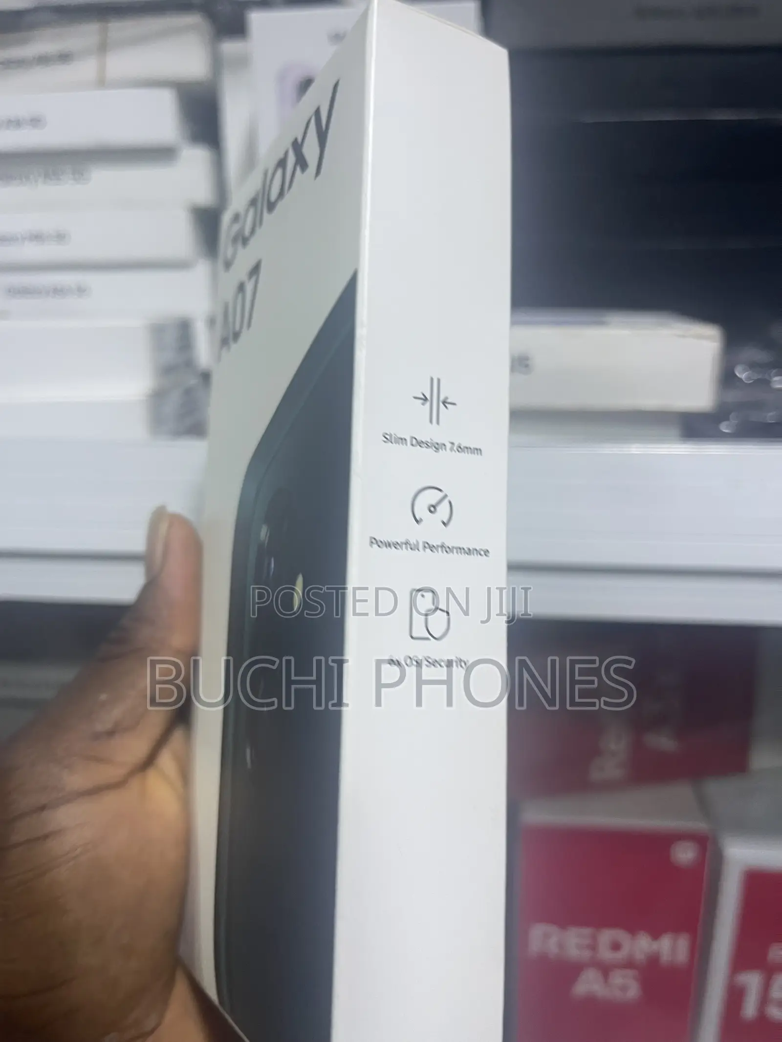 New Samsung Galaxy A07 4G 64 GB Black