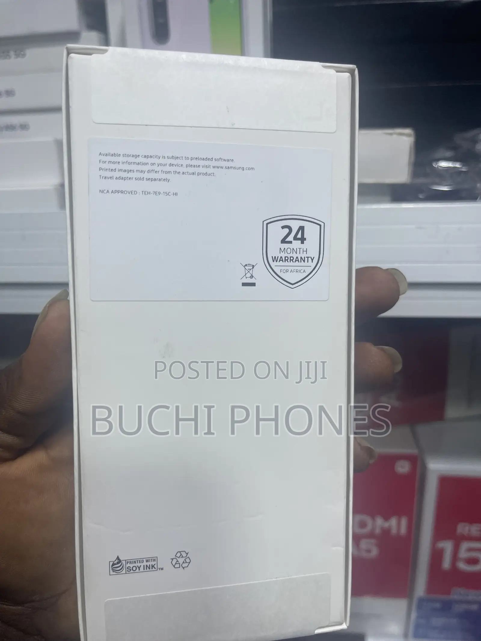 New Samsung Galaxy A07 4G 64 GB Black