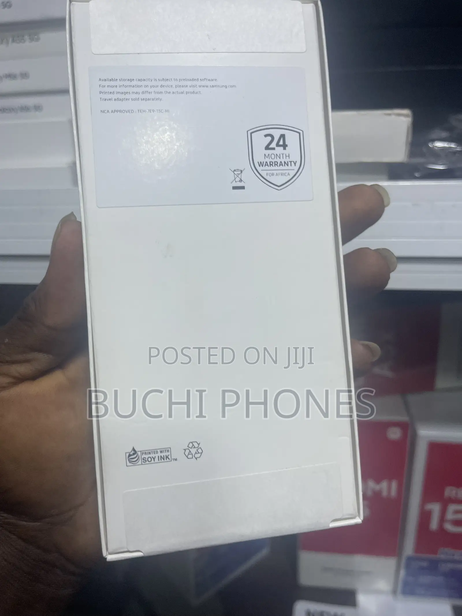 New Samsung Galaxy A07 4G 64 GB Black