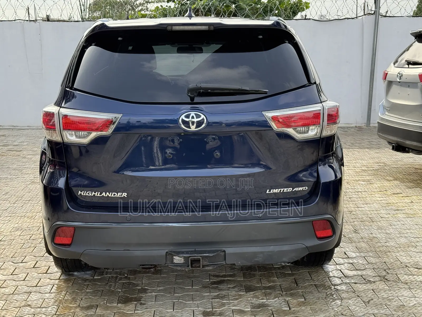 Toyota Highlander Limited 4dr SUV AWD (3.5L 6cyl 6A) 2015 Blue