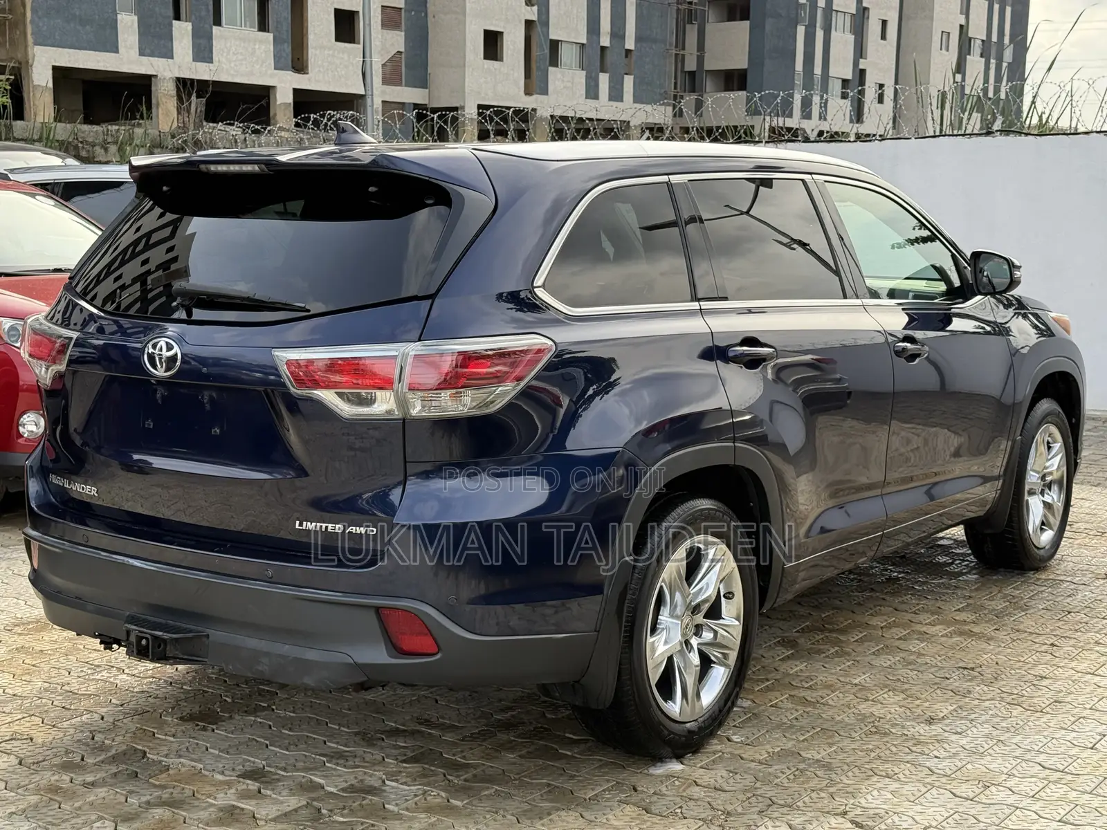 Toyota Highlander Limited 4dr SUV AWD (3.5L 6cyl 6A) 2015 Blue
