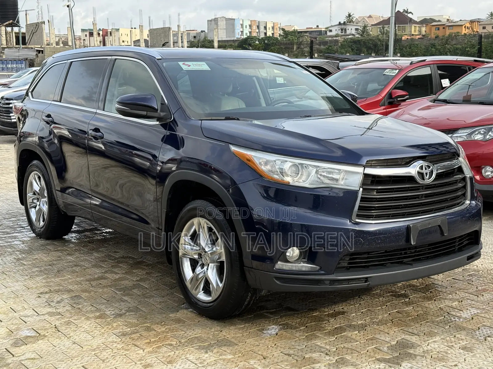 Toyota Highlander Limited 4dr SUV AWD (3.5L 6cyl 6A) 2015 Blue