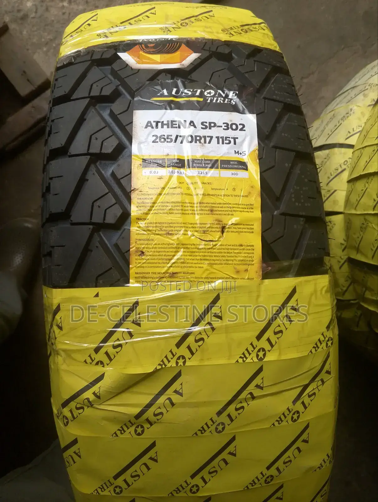 265/70 R17 Austone Tires