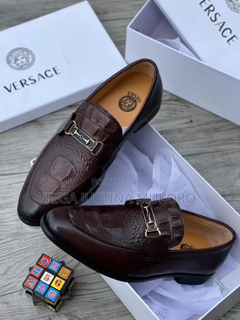 Latest Design Luxury Versace Men's Dress Shoes