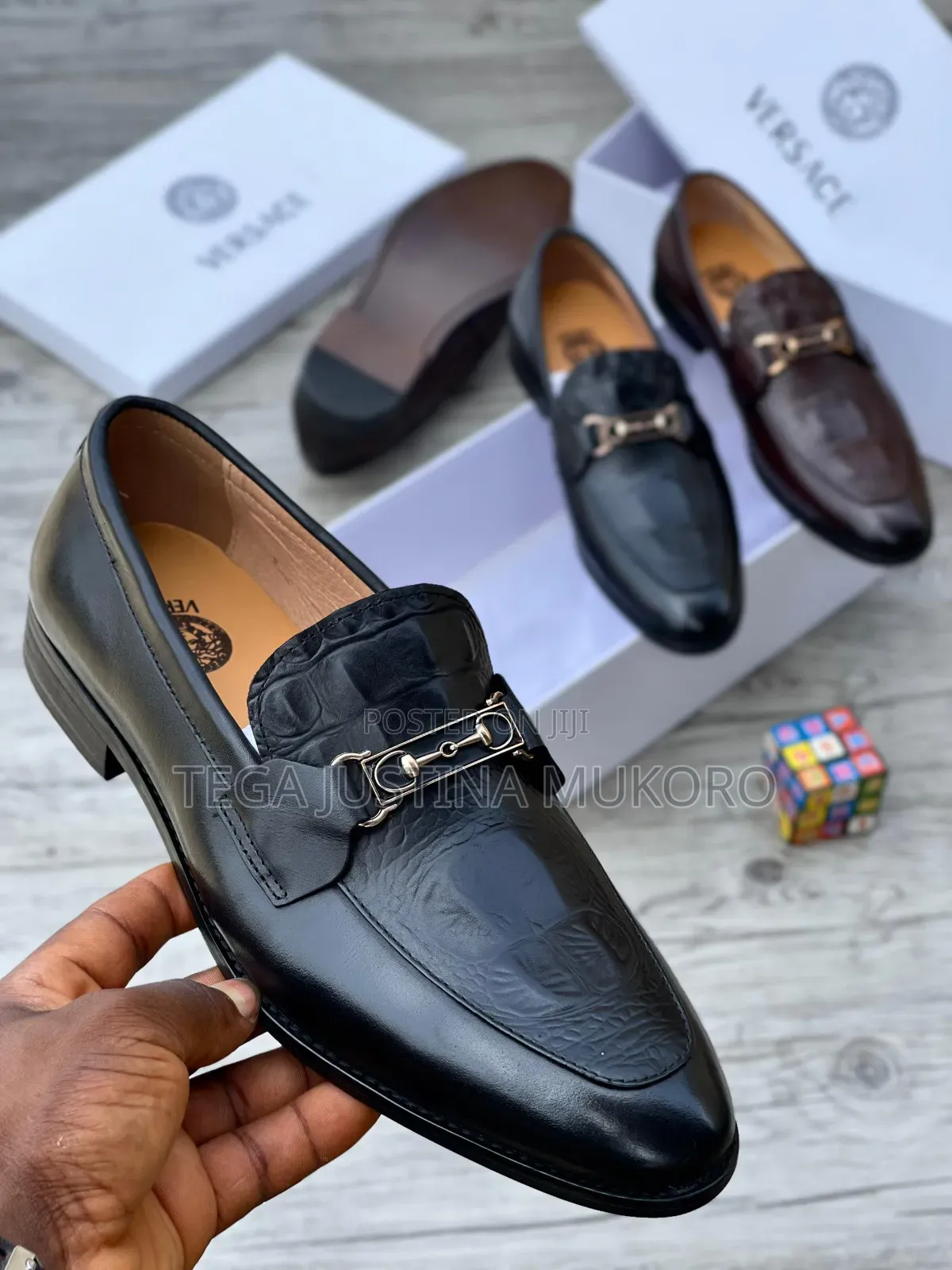 Latest Design Luxury Versace Men's Dress Shoes