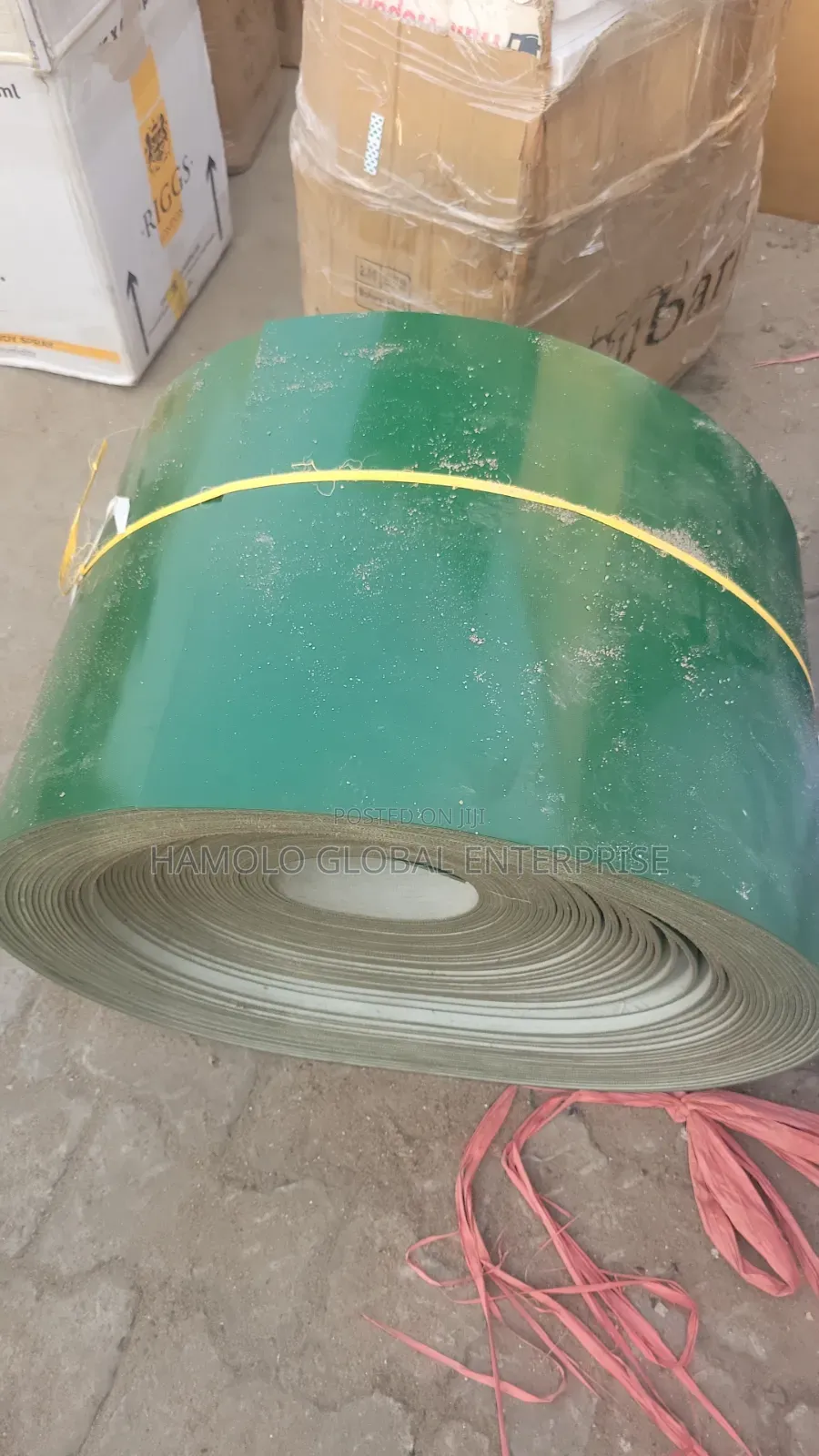 Conveyor Belt PVC Green