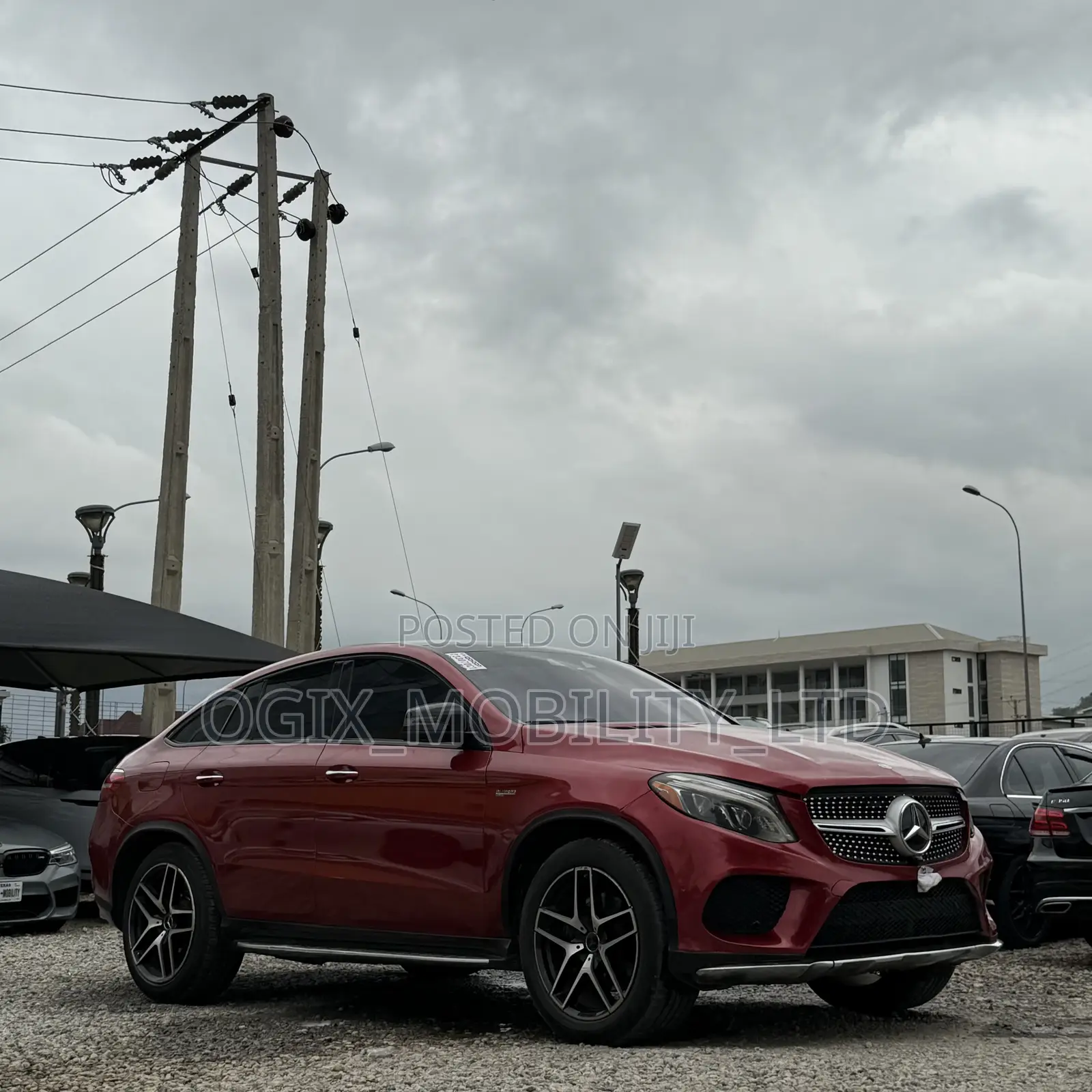 Mercedes-Benz GLE-Class 2017 Red