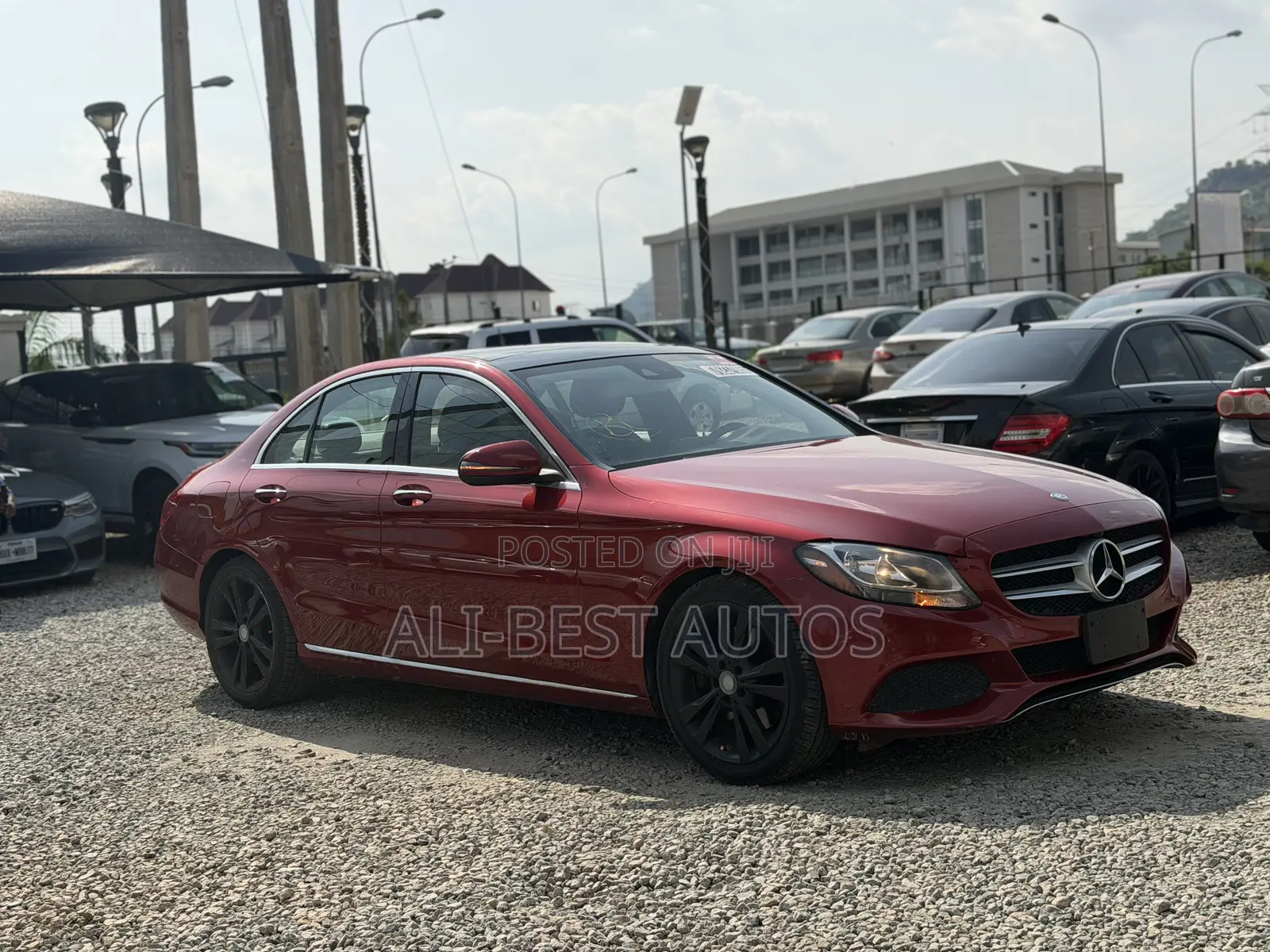 Mercedes-Benz C300 2016 Red
