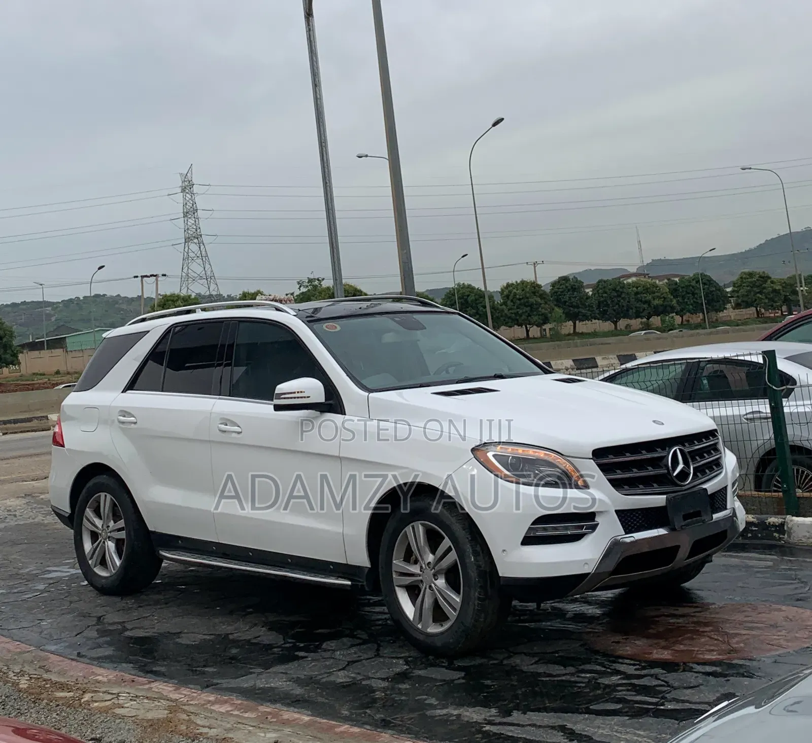 Mercedes-Benz M Class 2015 White