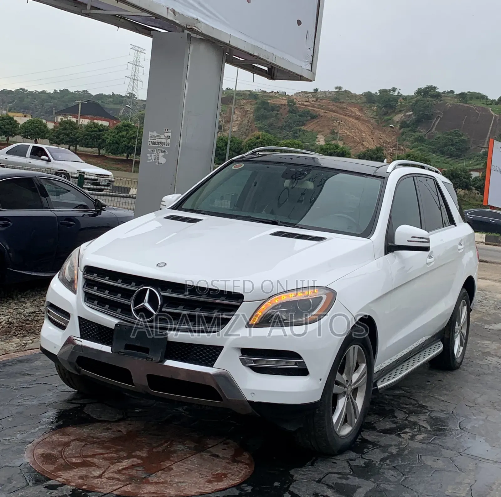 Mercedes-Benz M Class 2015 White