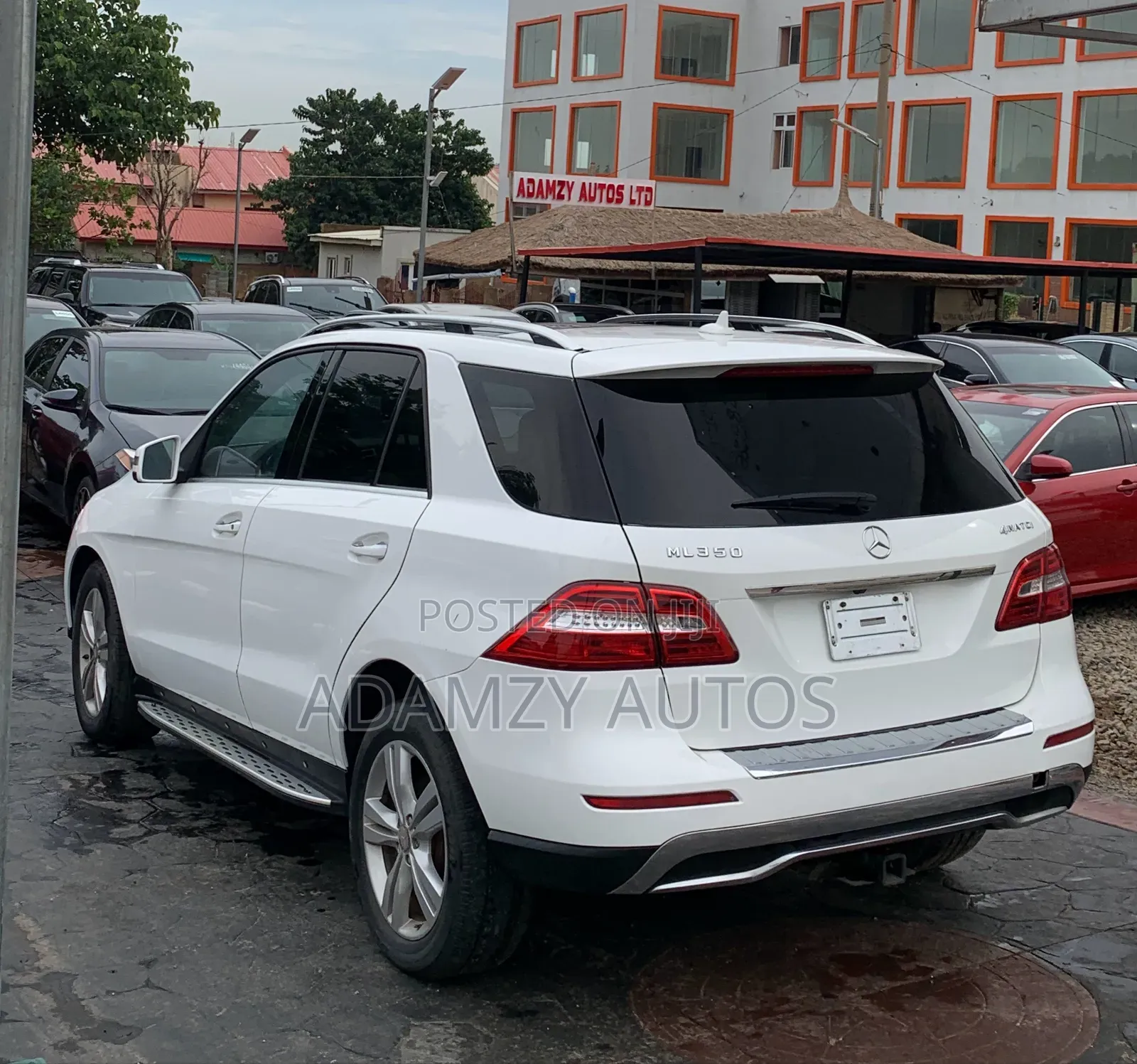 Mercedes-Benz M Class 2015 White