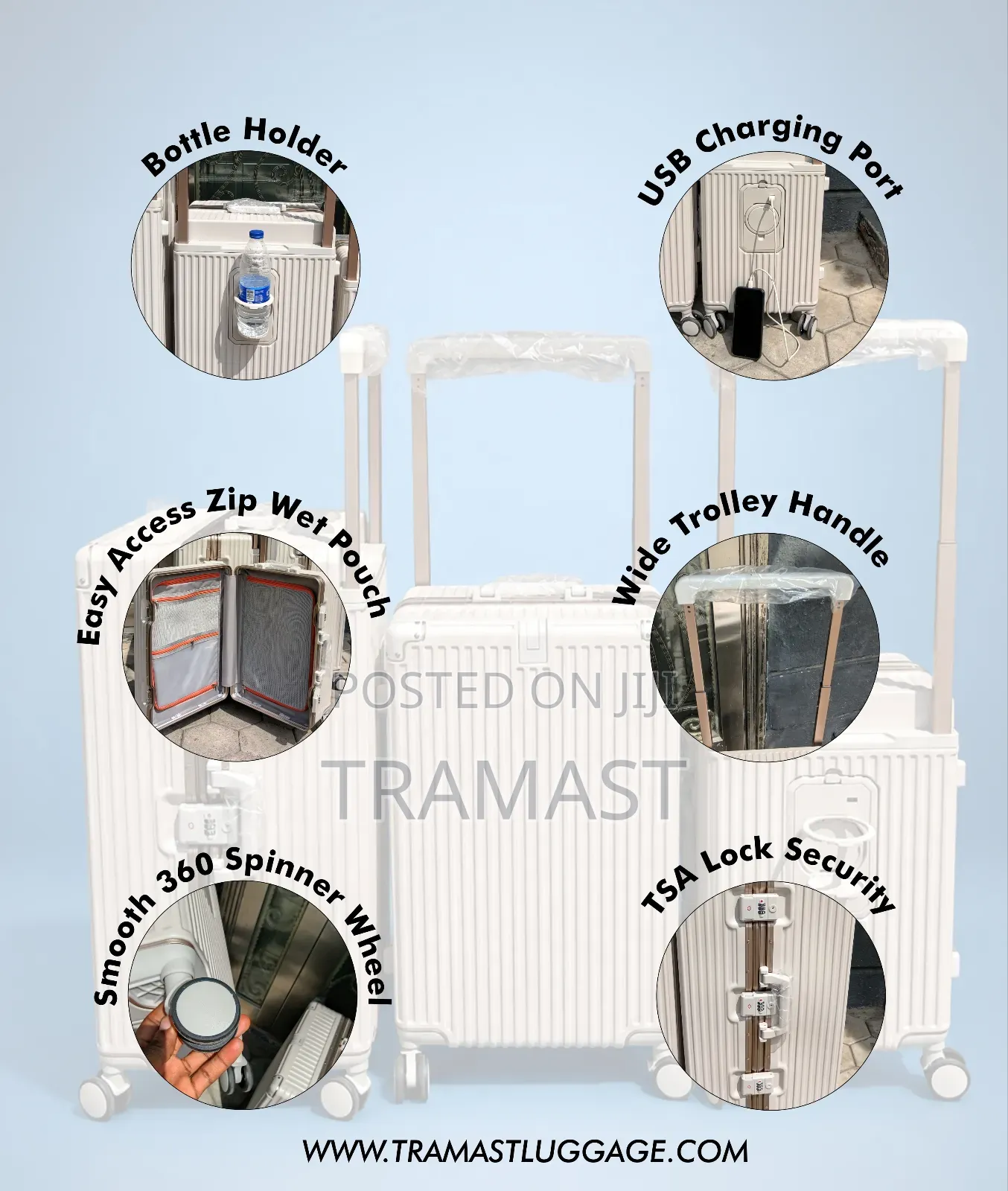 Quality Aluminium Travel Luggage in Ikeja, Lagos