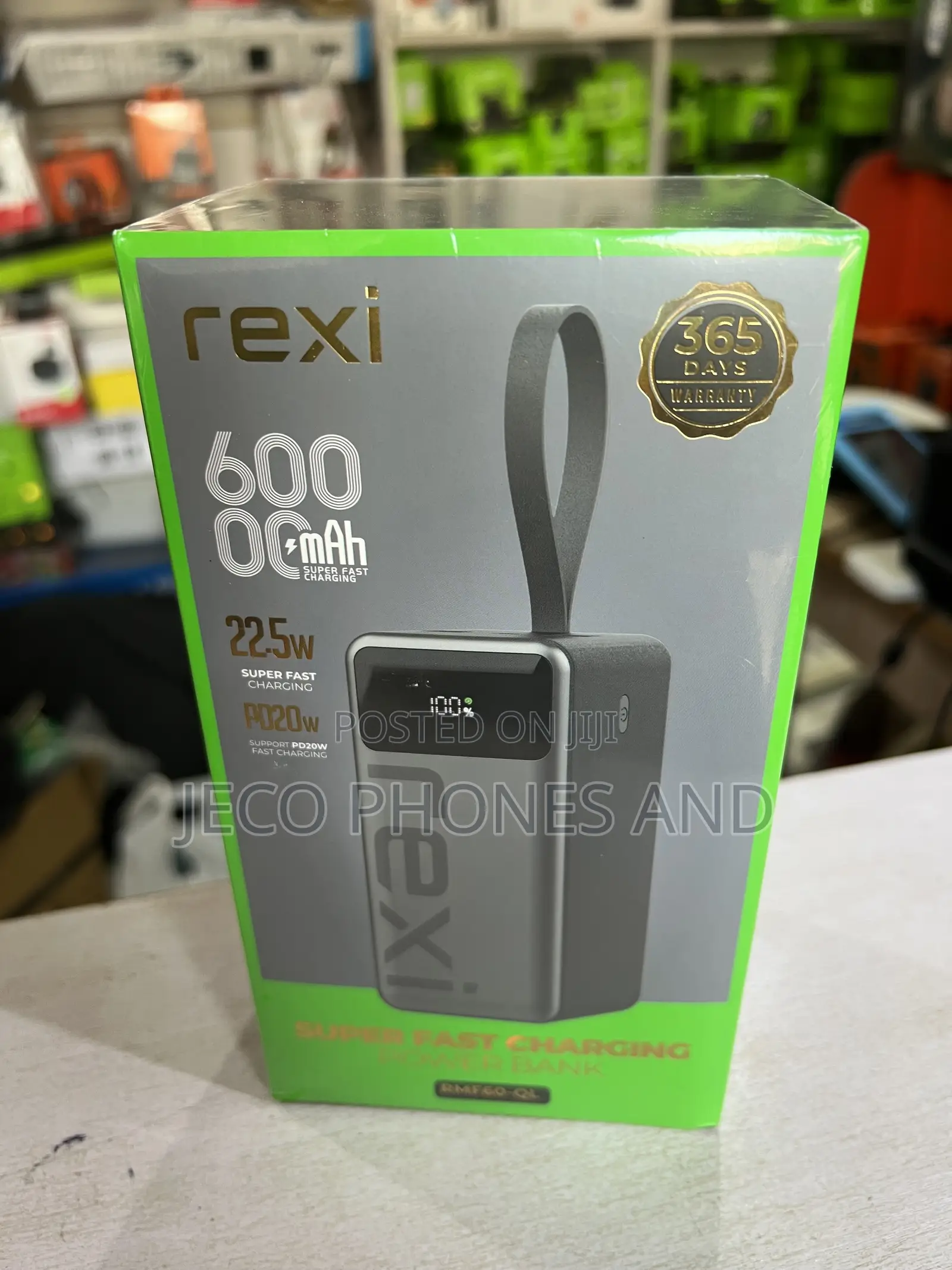 Rexi 22.5w, 60000 Mah Powerbank