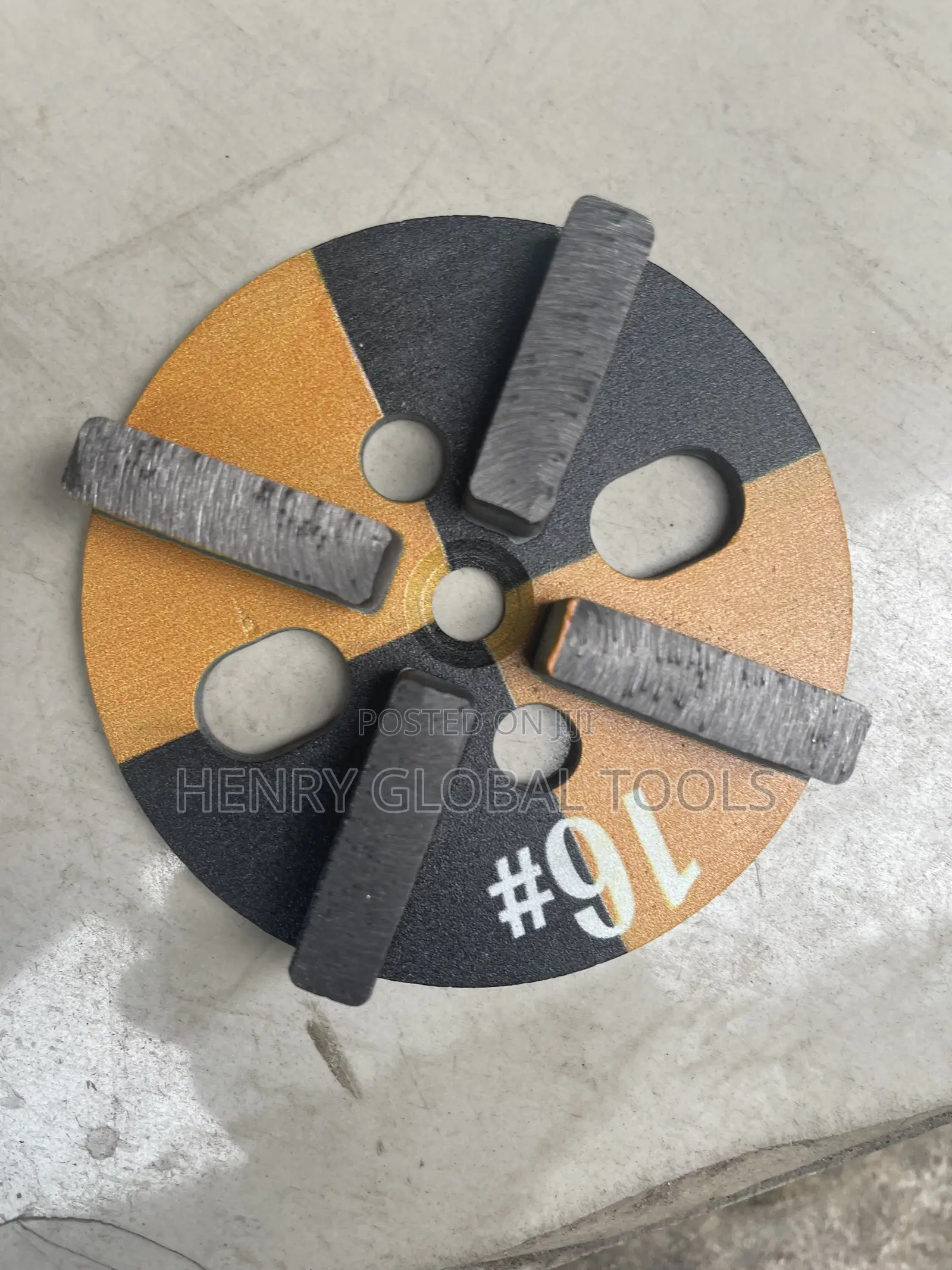 100mm 4” Heavy Duty Diamond Grinding Disc