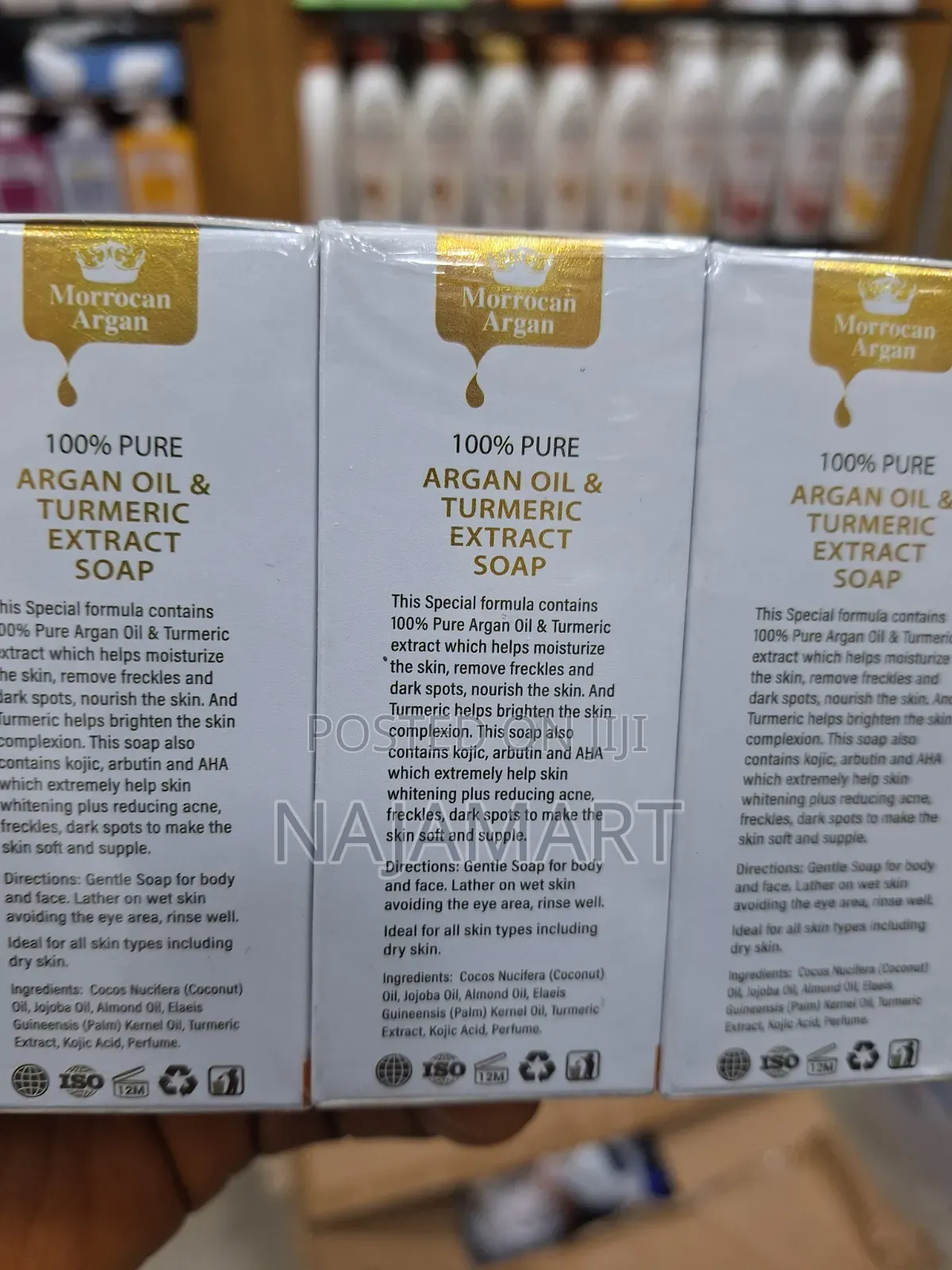 Moroccan Argan Oil Turmeric Extract Soap