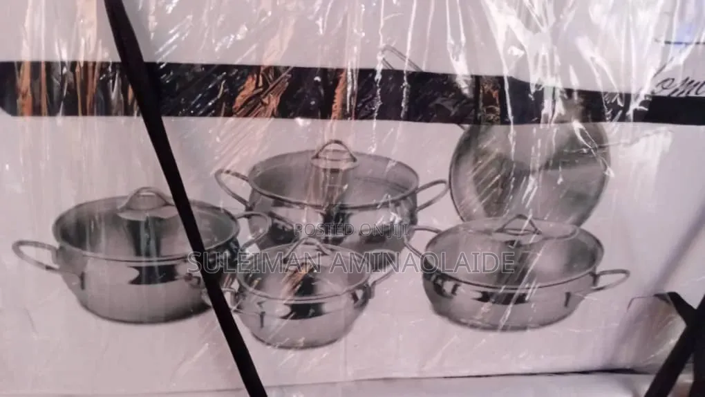9pcs of High Quality Cooking Set Pots