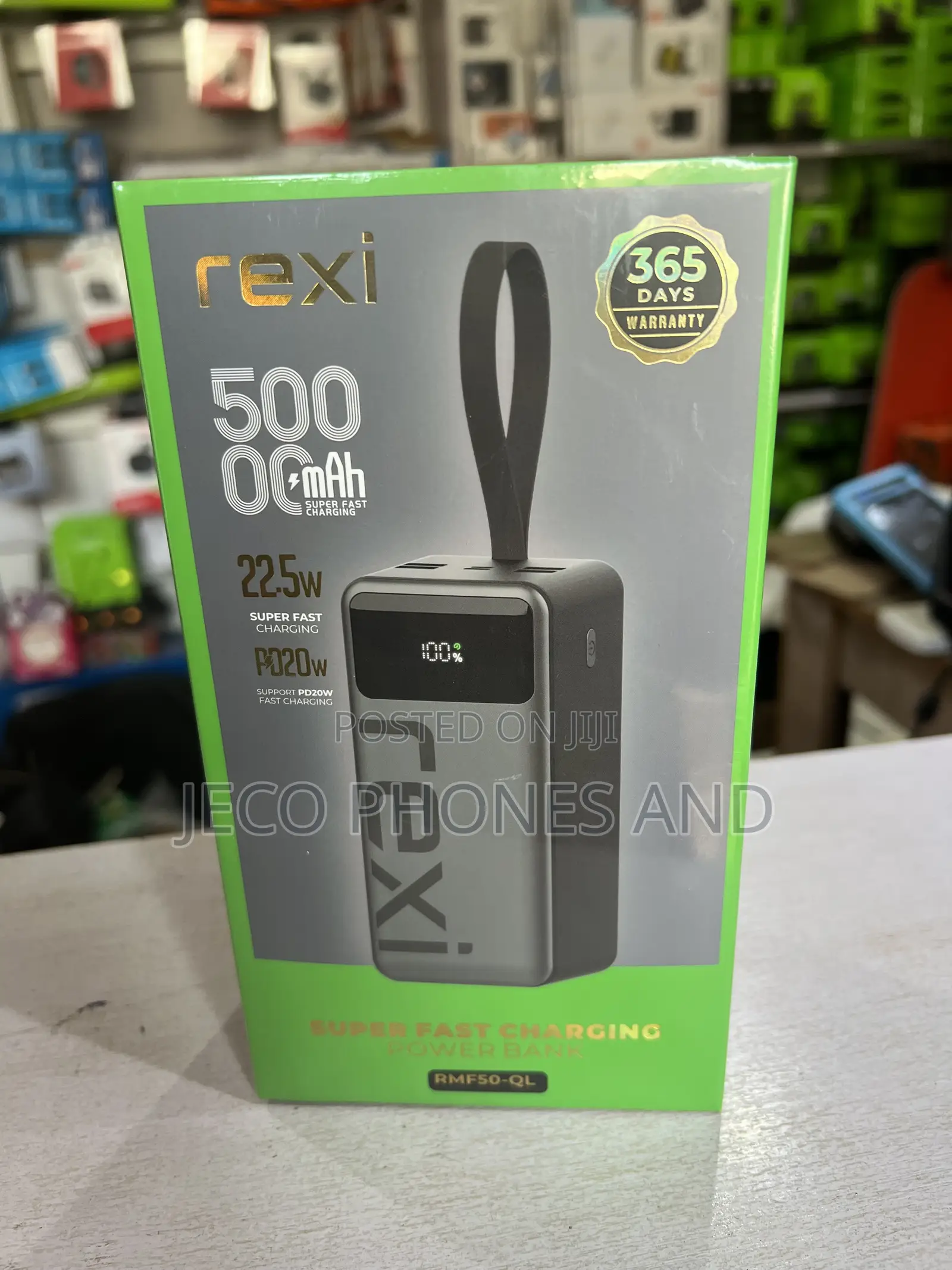 Rexi 50000 Mah, 22.5w Powerbank