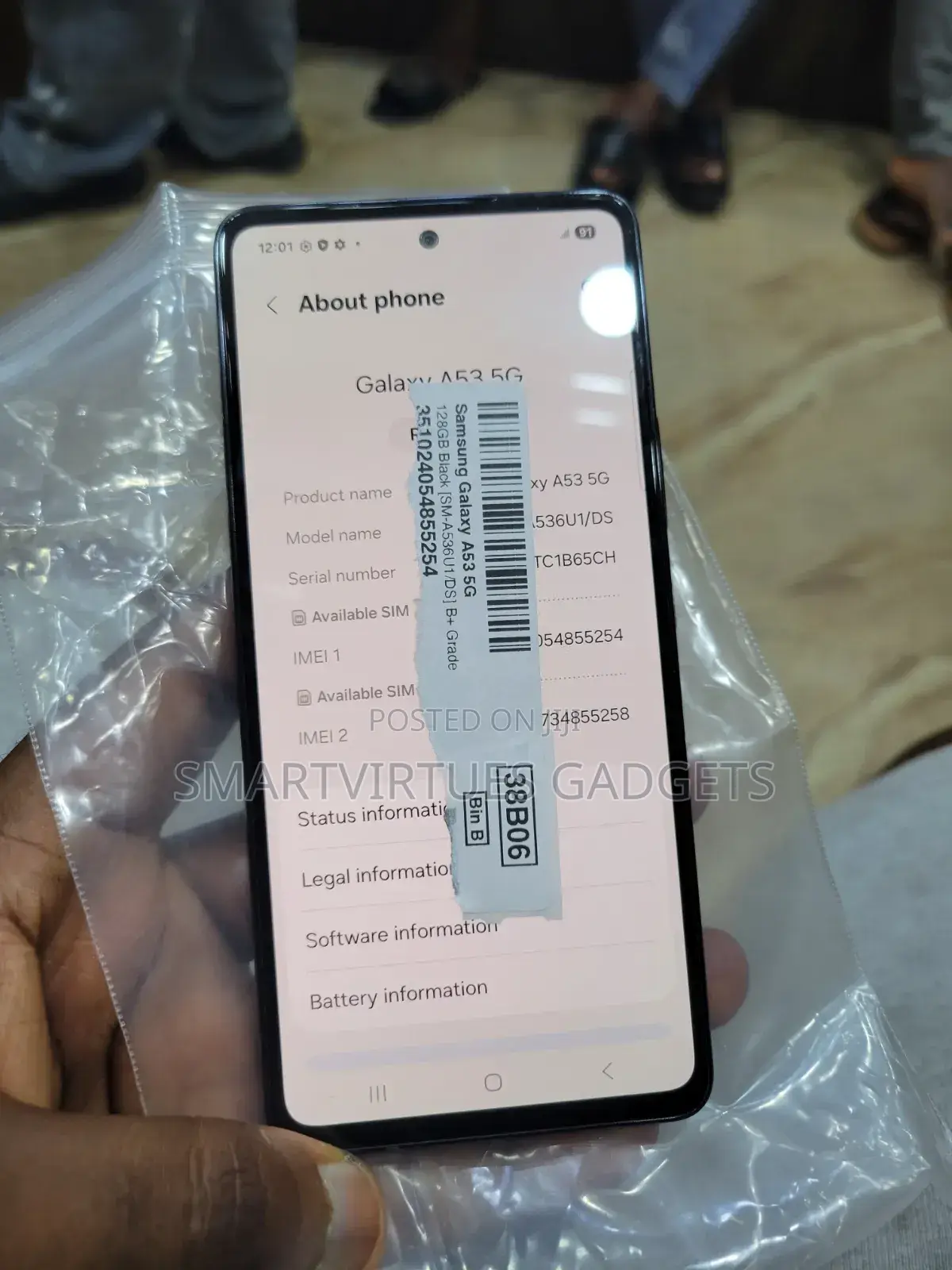 Samsung Galaxy A53 5G 128 GB Black