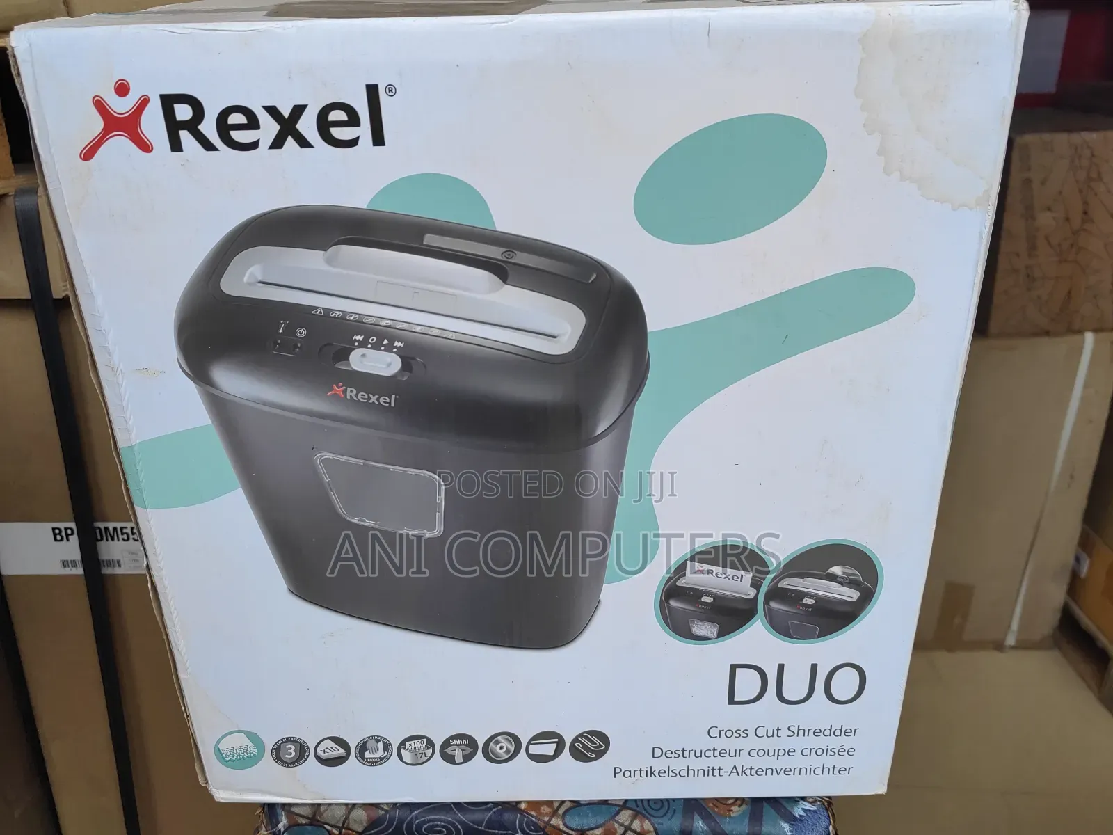 Rexel Duo Pepar Shredder