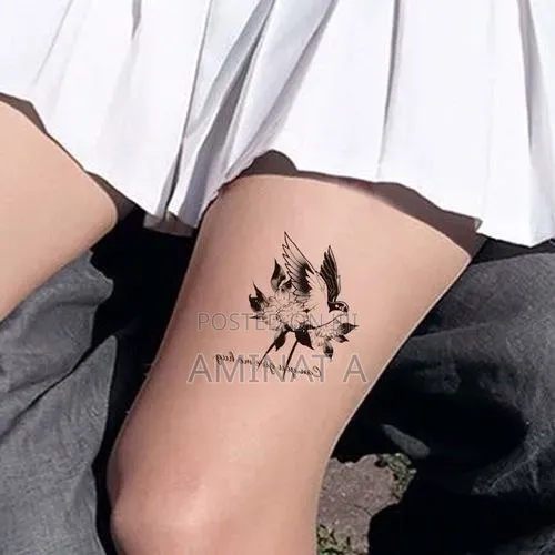 Bare Chip Temporary Tattoo Stickers(Swipes for More Designs)