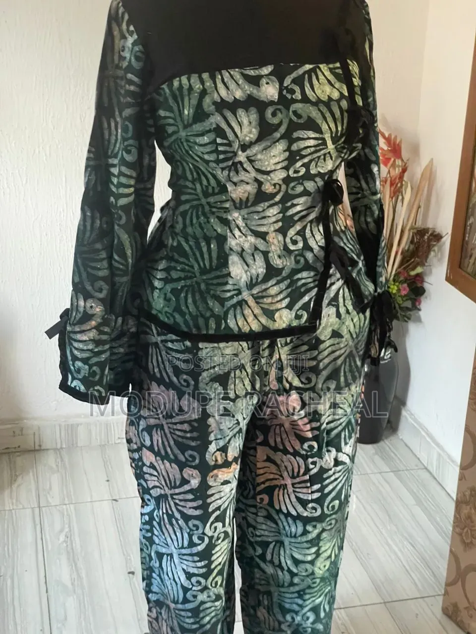 2 Piece Set Adire