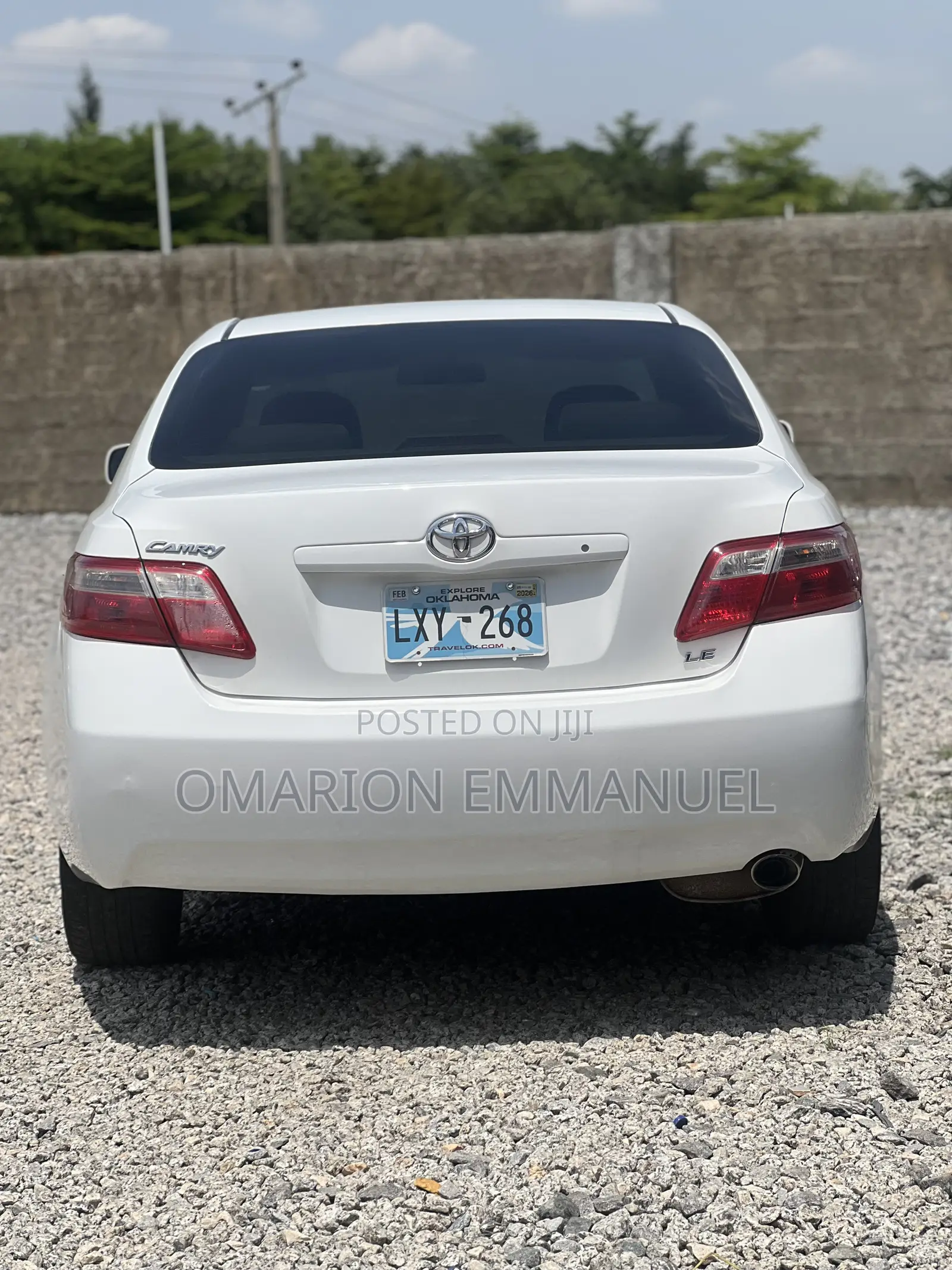 Toyota Camry LE 4dr Sedan (2.4L 4cyl 5A) 2009 White
