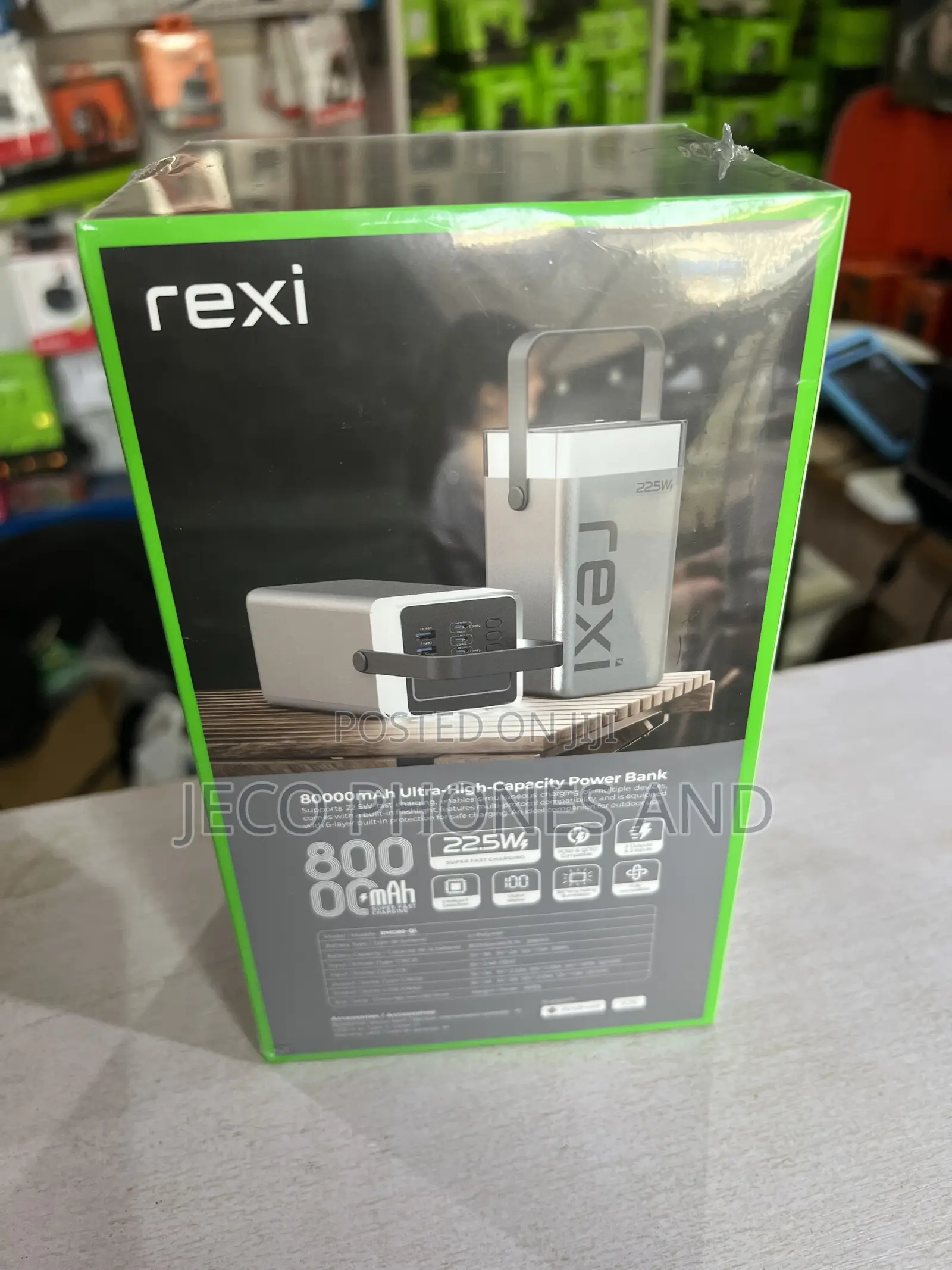 Rexi 80000 Mah, 22.5w Powerbank