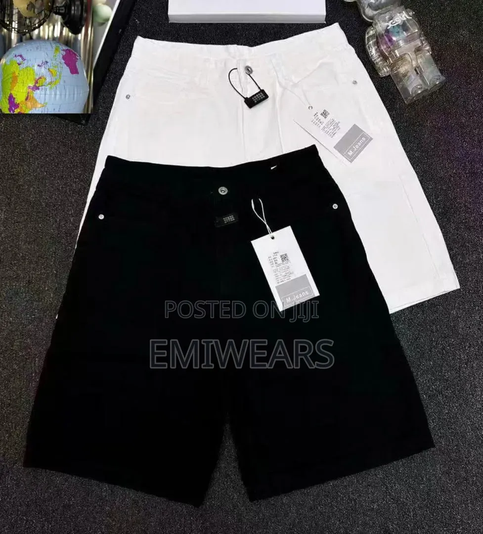 Black Short Jeans