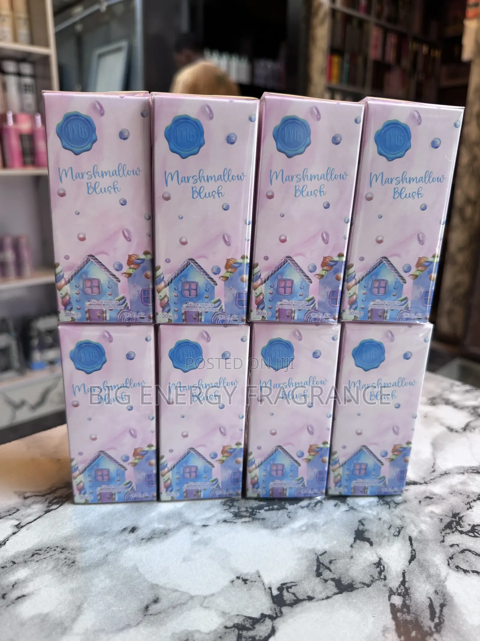Marshmallow Blush Perfume 30ml – Sweet Long Lasting Fragrance